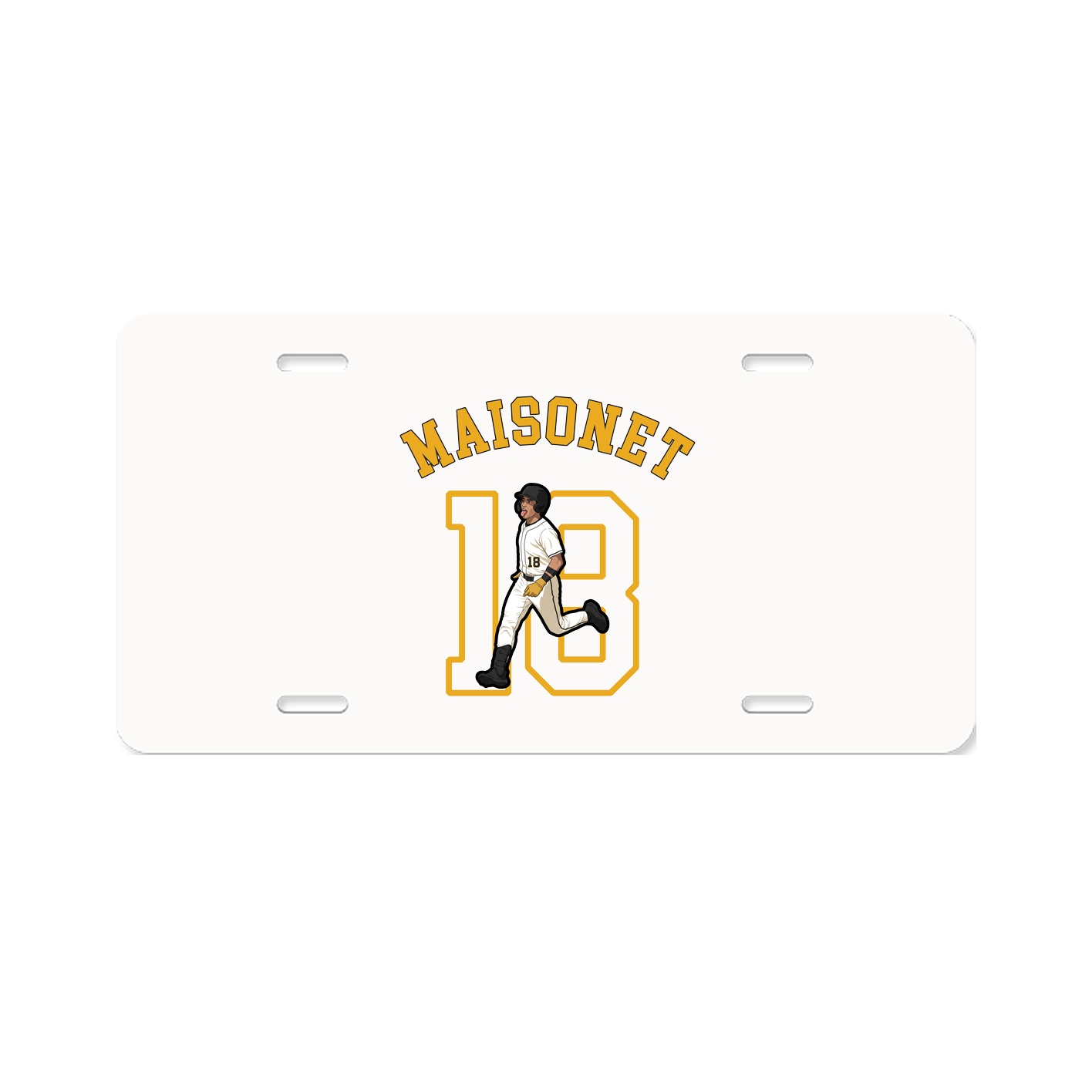 License Plate — Shirsey Arch in Classic