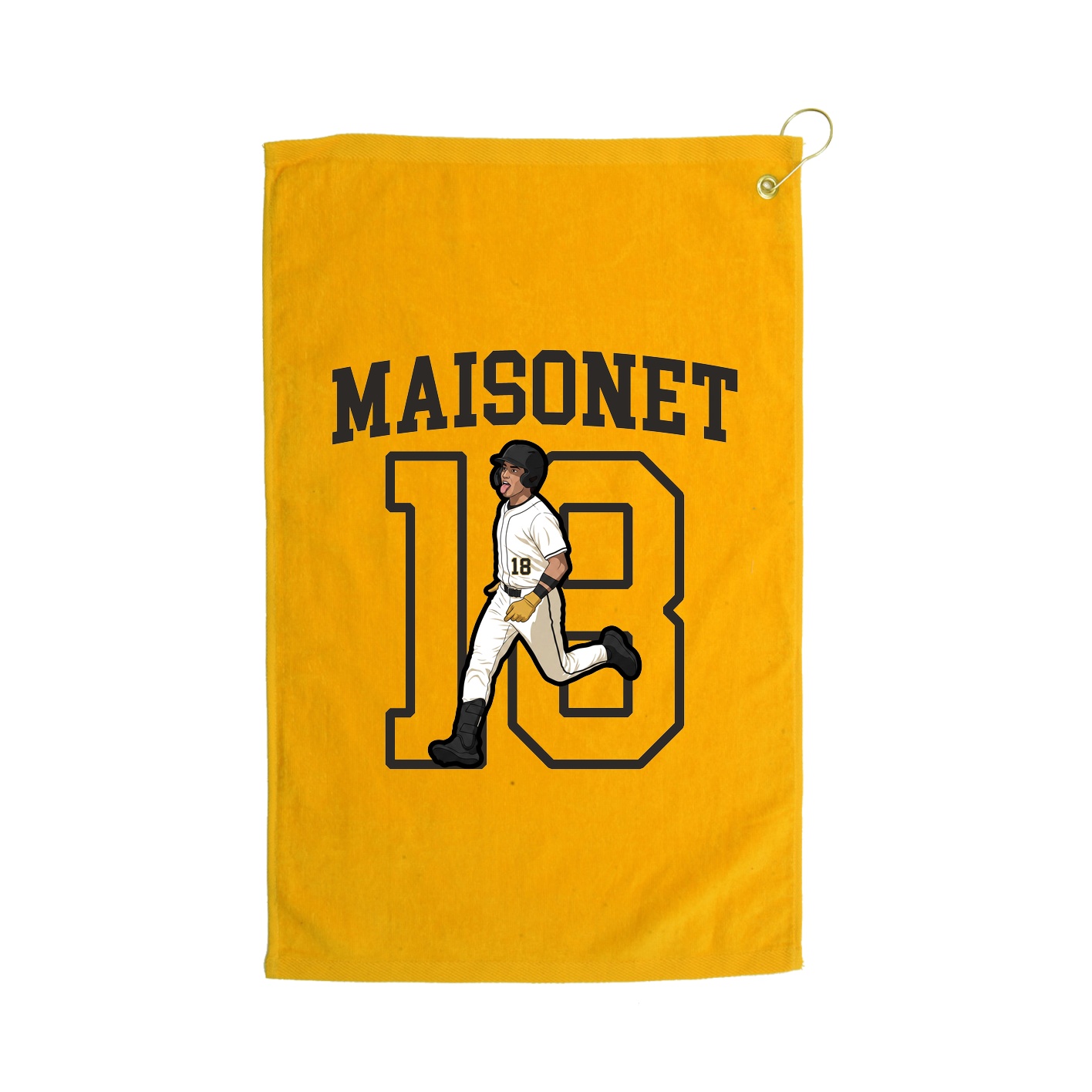 Golf Towel — Shirsey in Gold