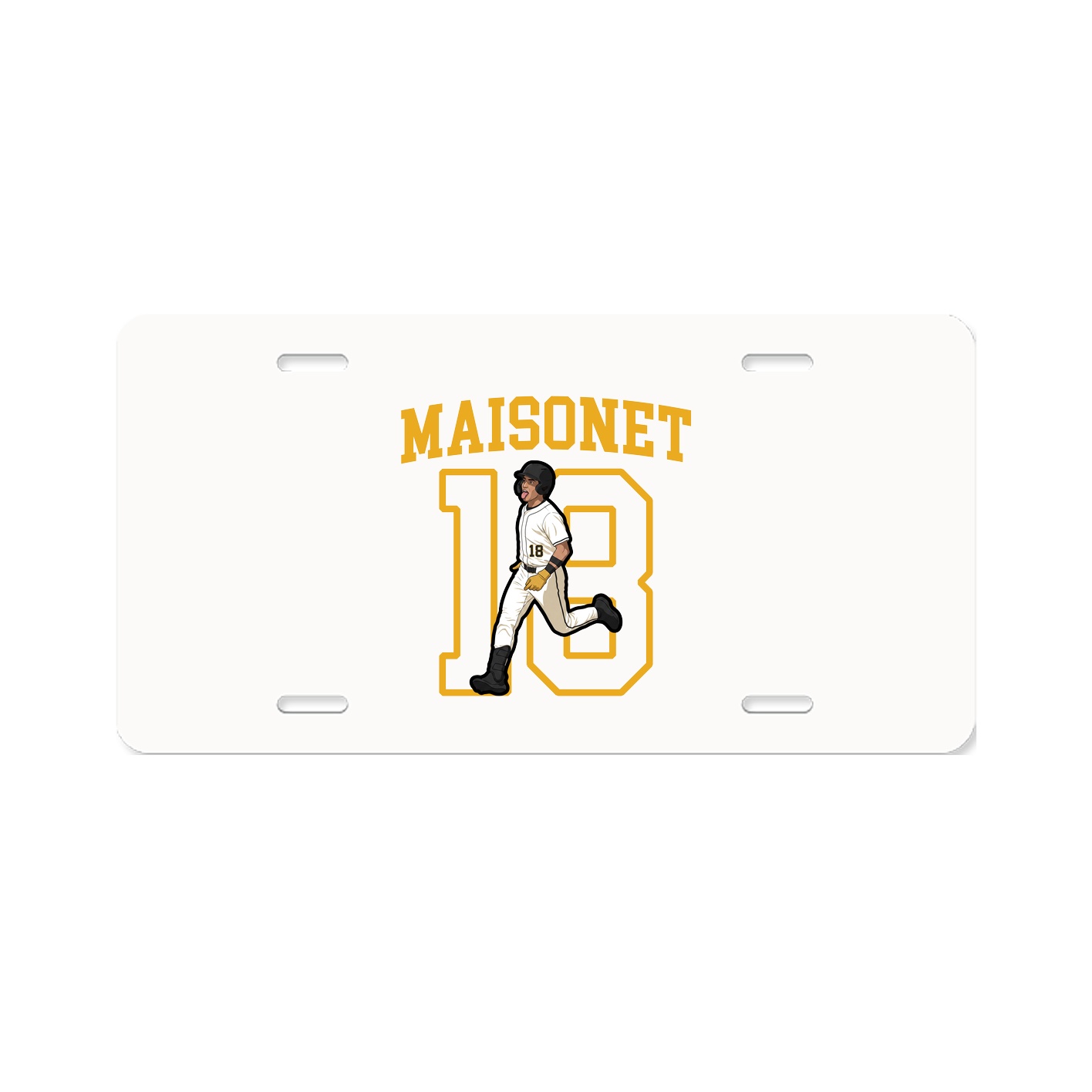 License Plate — Shirsey in Classic