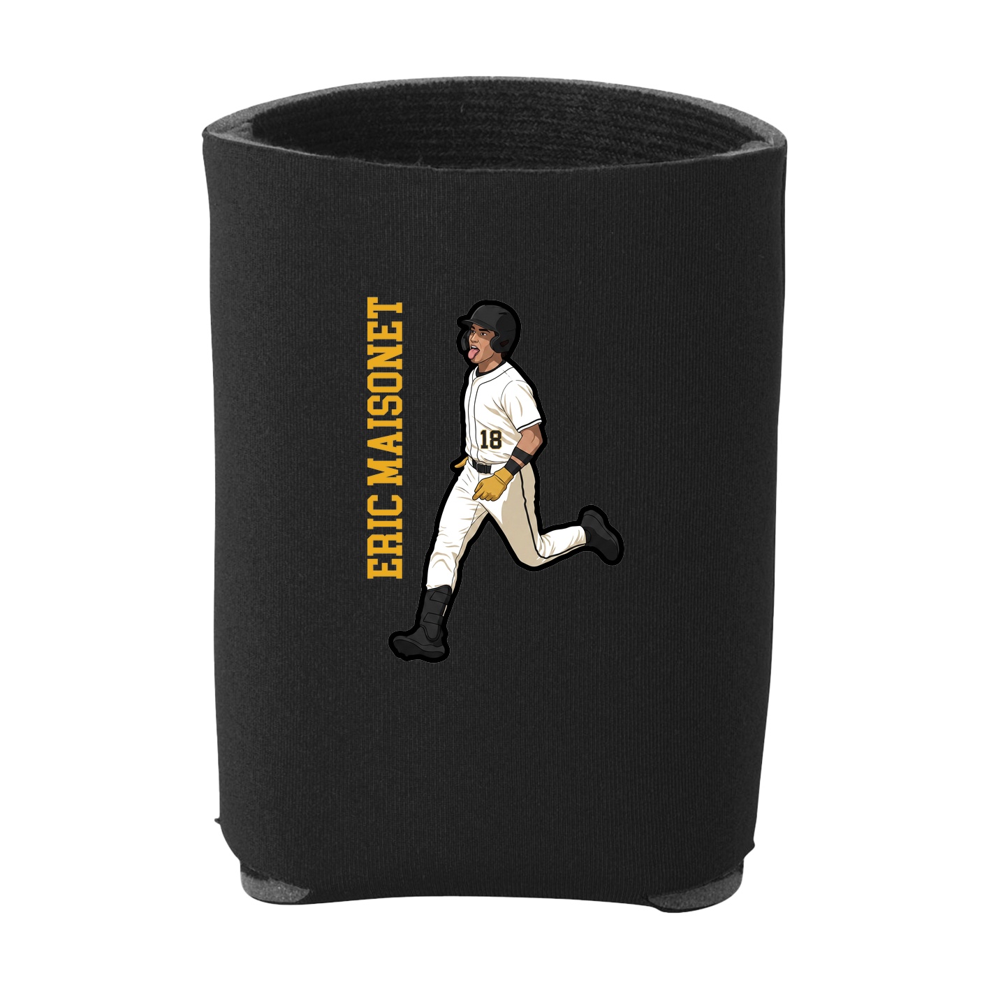 Can Holder — Name Vertical in Black