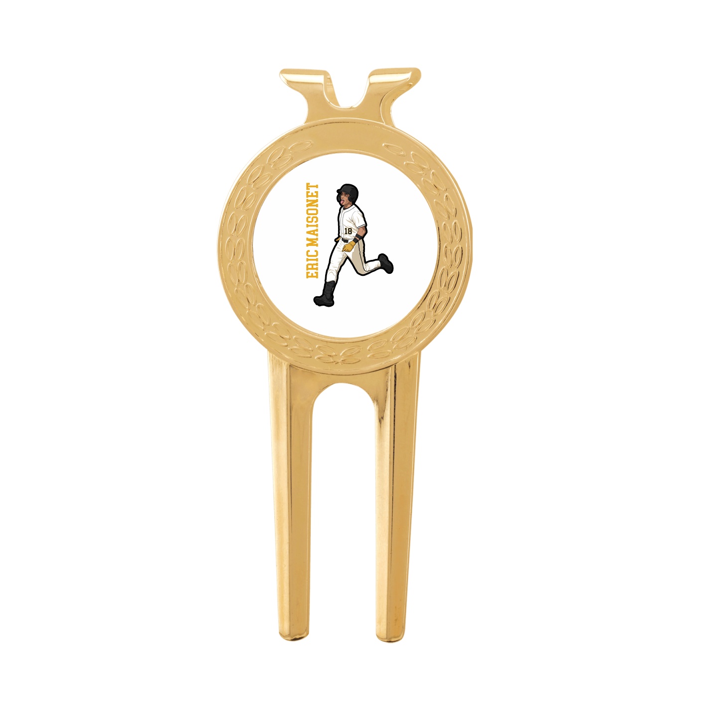 Divot Tool with Ball Marker — Name Vertical in Classic