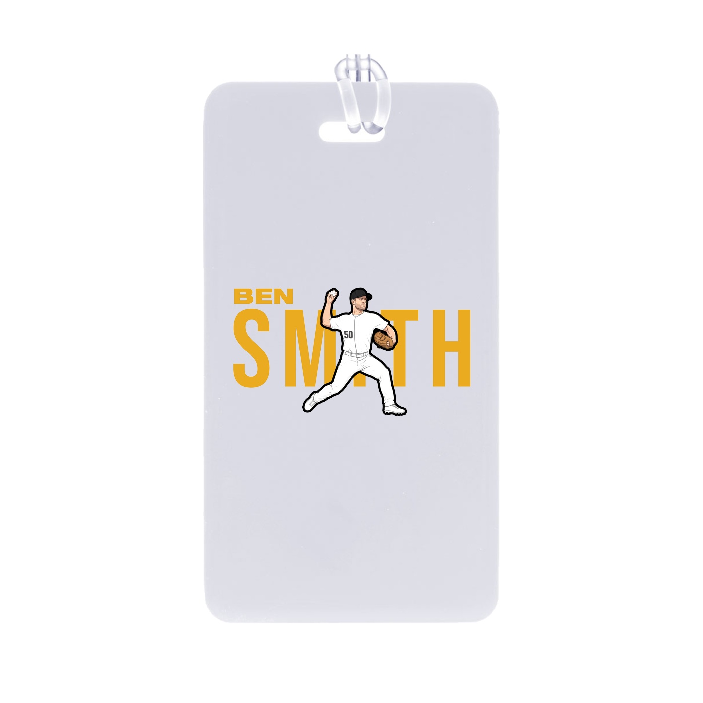 Bag Tag — Player Name in Classic