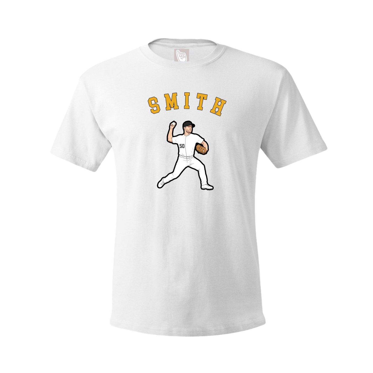 Youth Tee — Shirsey Arch in White