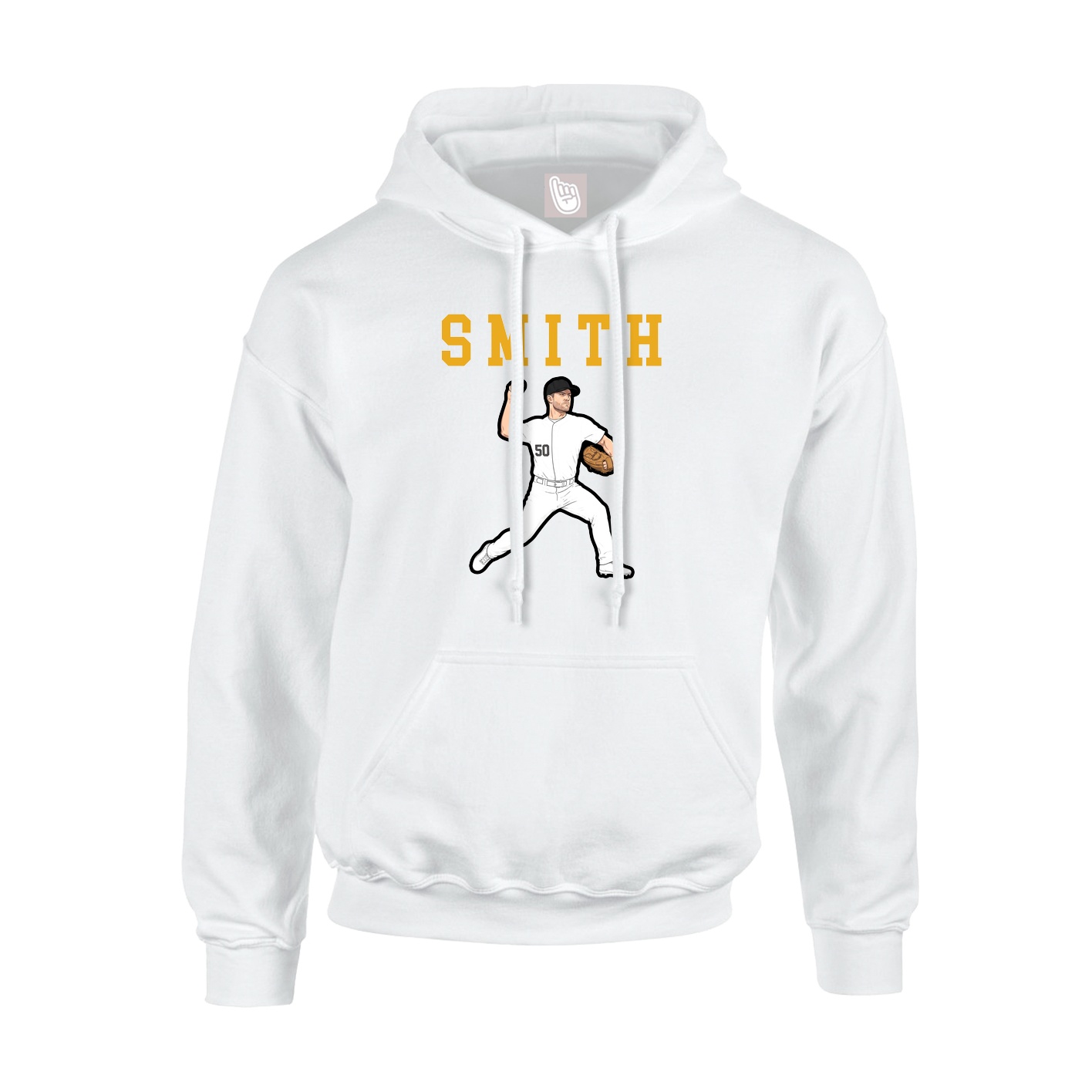 Youth Hoodie — Shirsey in White