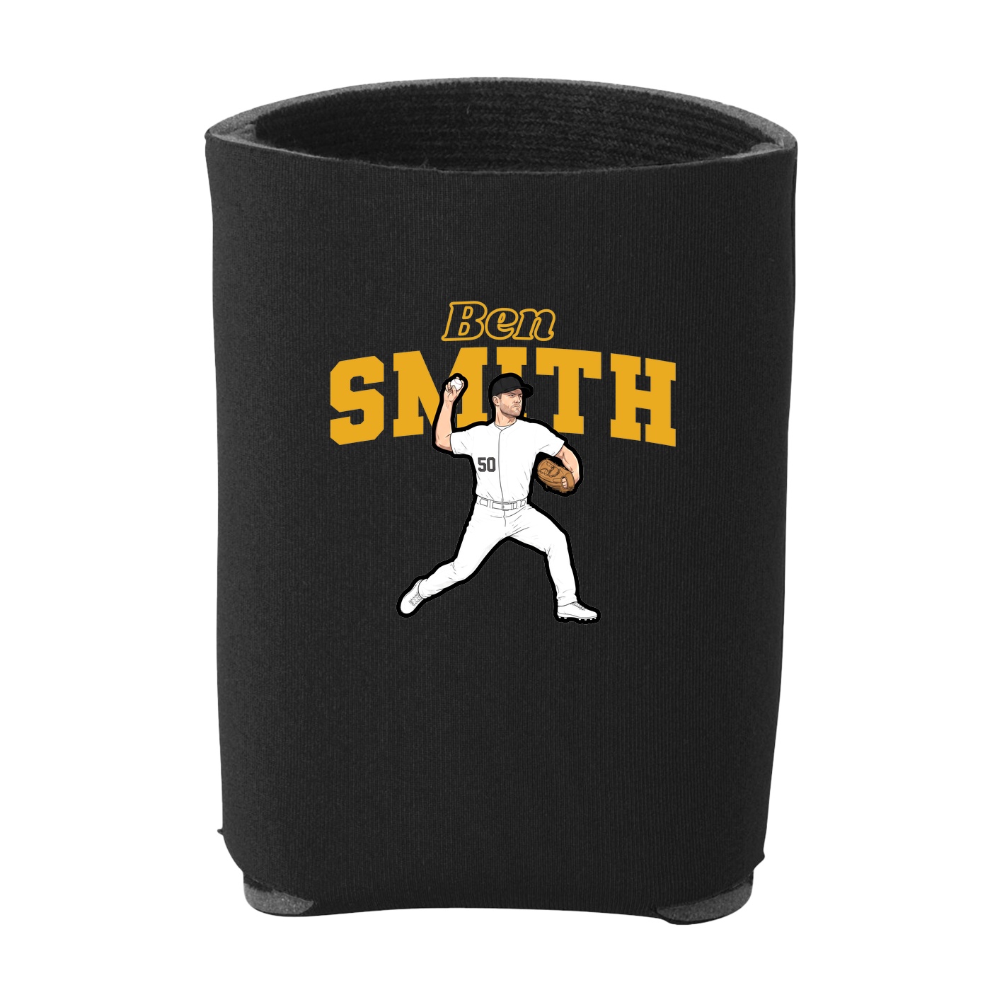 Can Holder — Name Arch in Black