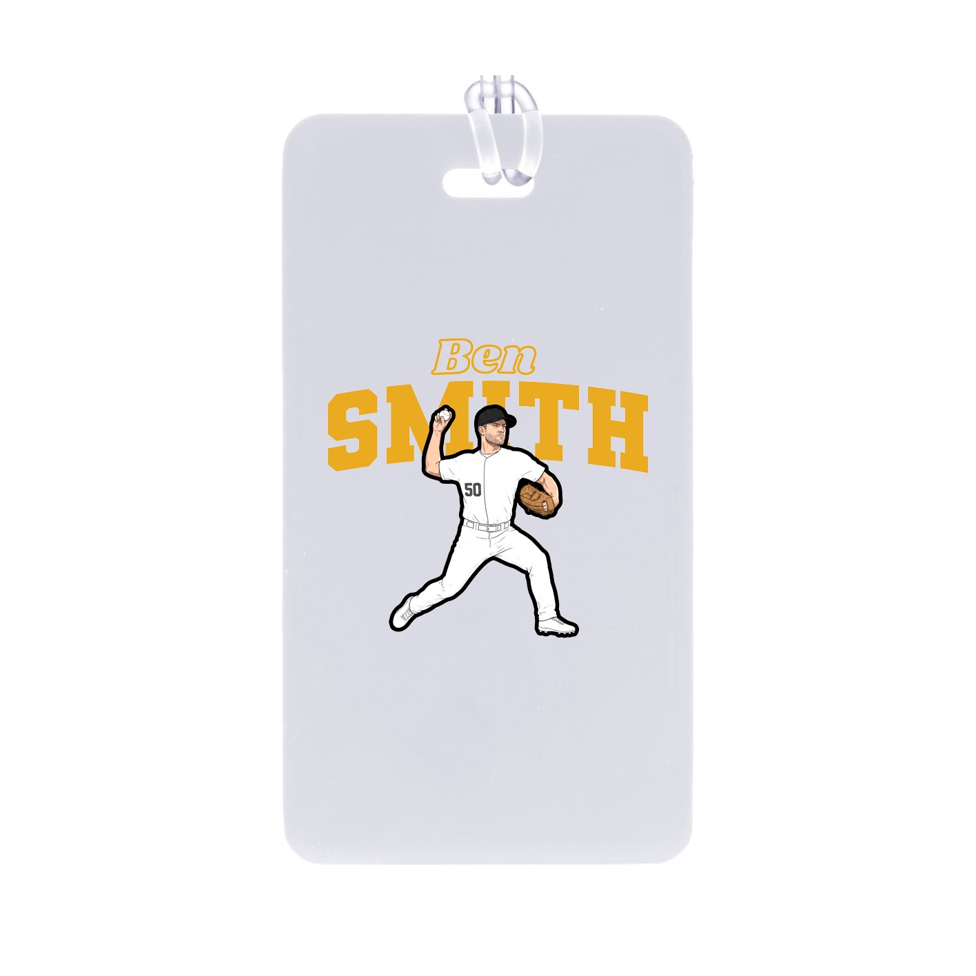 Bag Tag — Name Arch in Classic