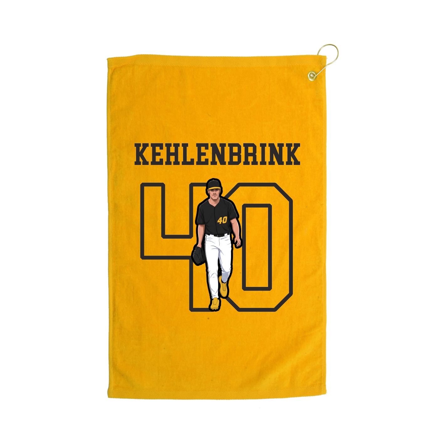 Golf Towel — Shirsey in Gold