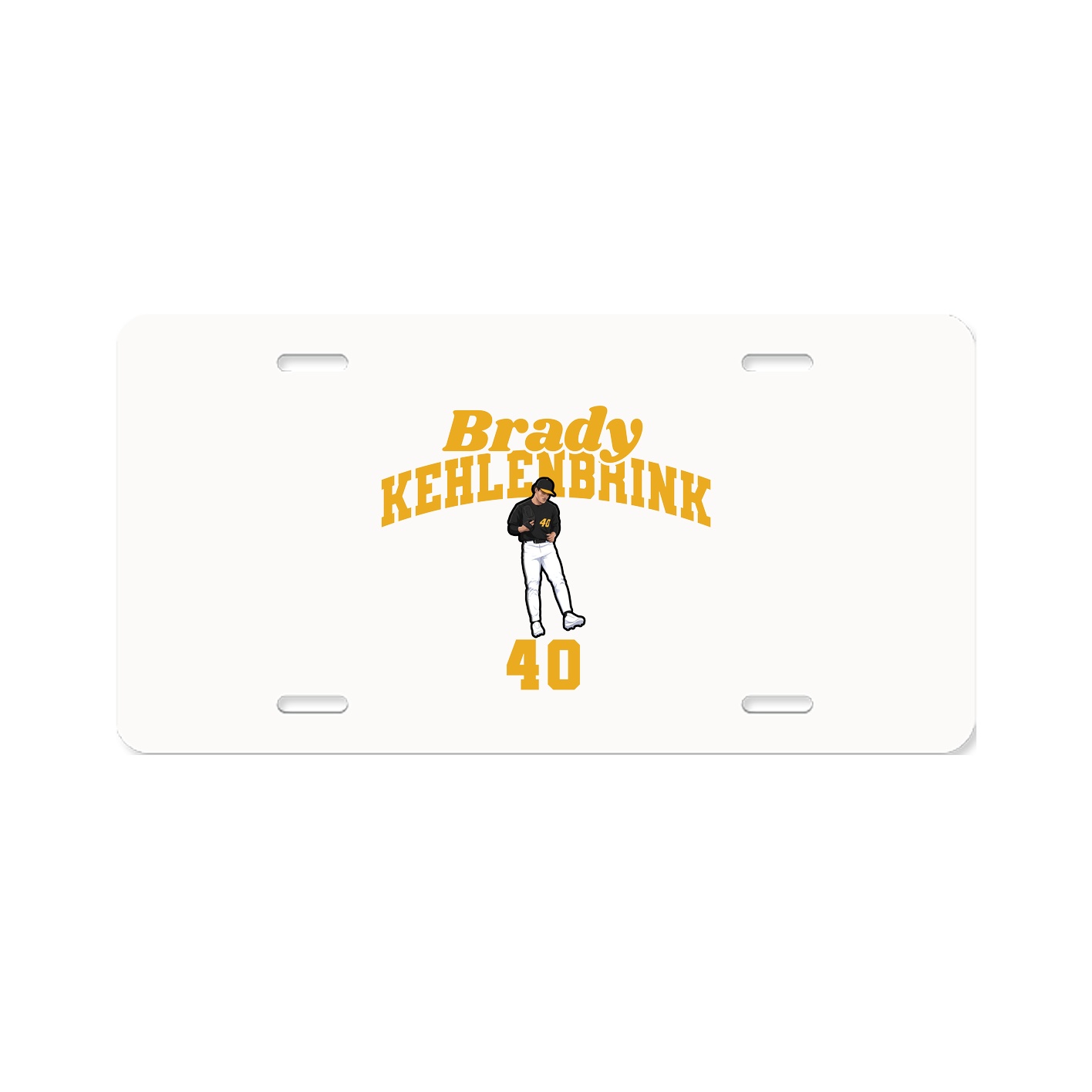 License Plate — Signature Arch in Classic