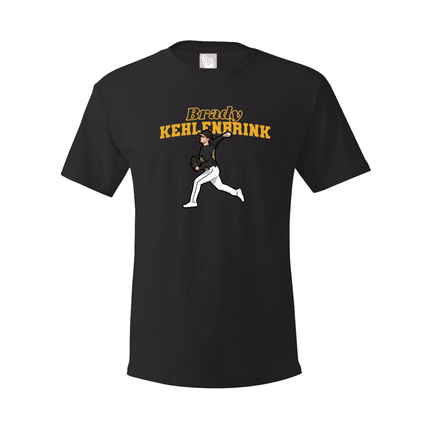 Youth Tee — Name Arch in Black