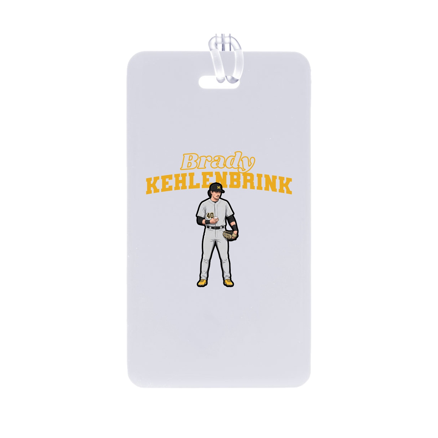 Bag Tag — Name Arch in Classic