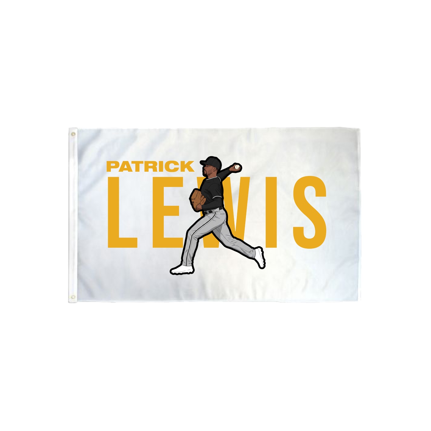3x5 Flag — Player Name in Classic