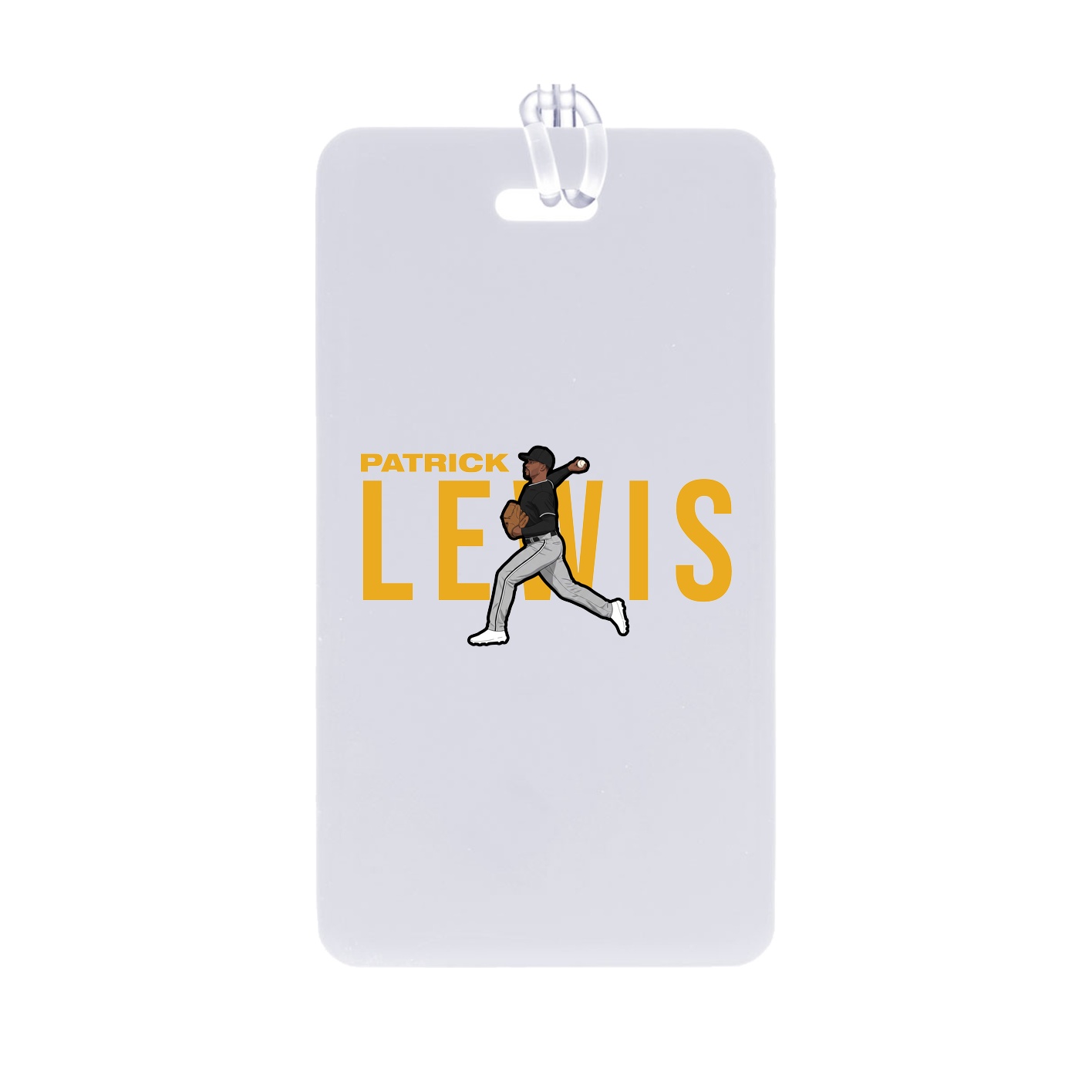 Bag Tag — Player Name in Classic