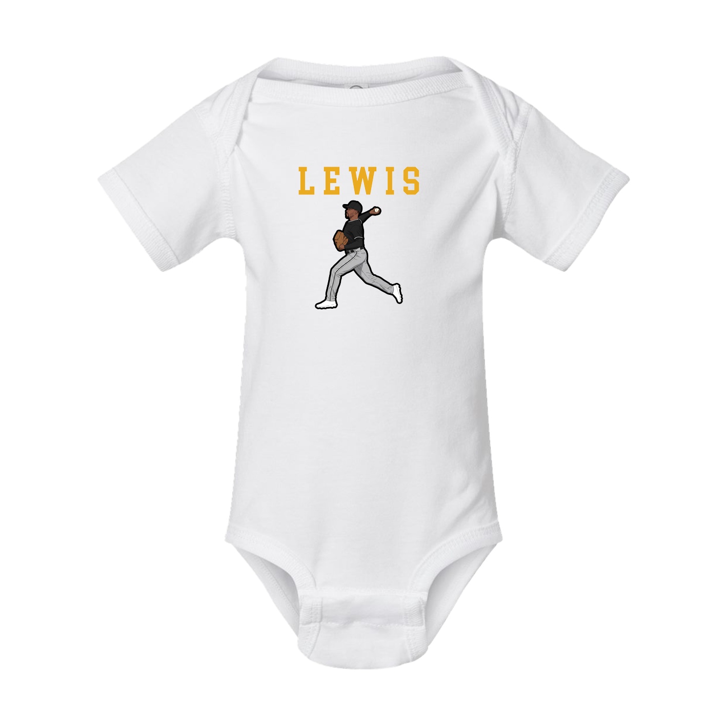 Baby Onesie — Shirsey in White