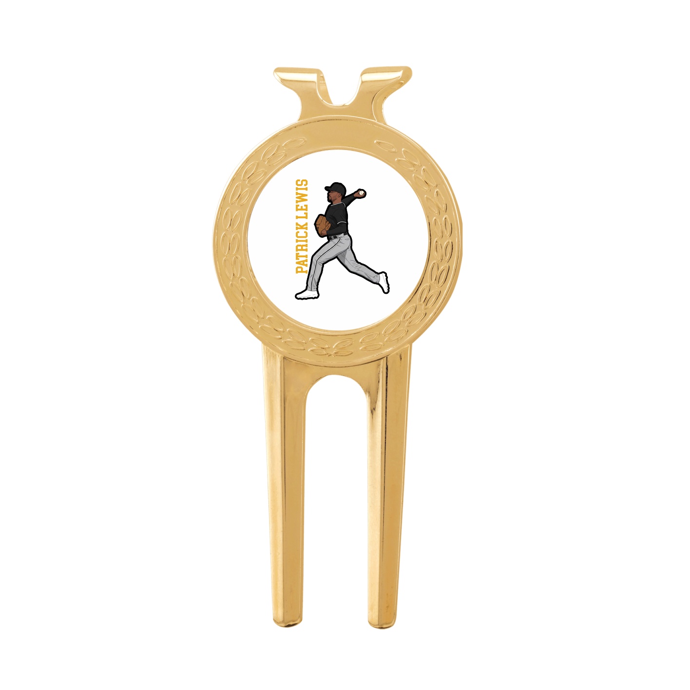 Divot Tool with Ball Marker — Name Vertical in Classic