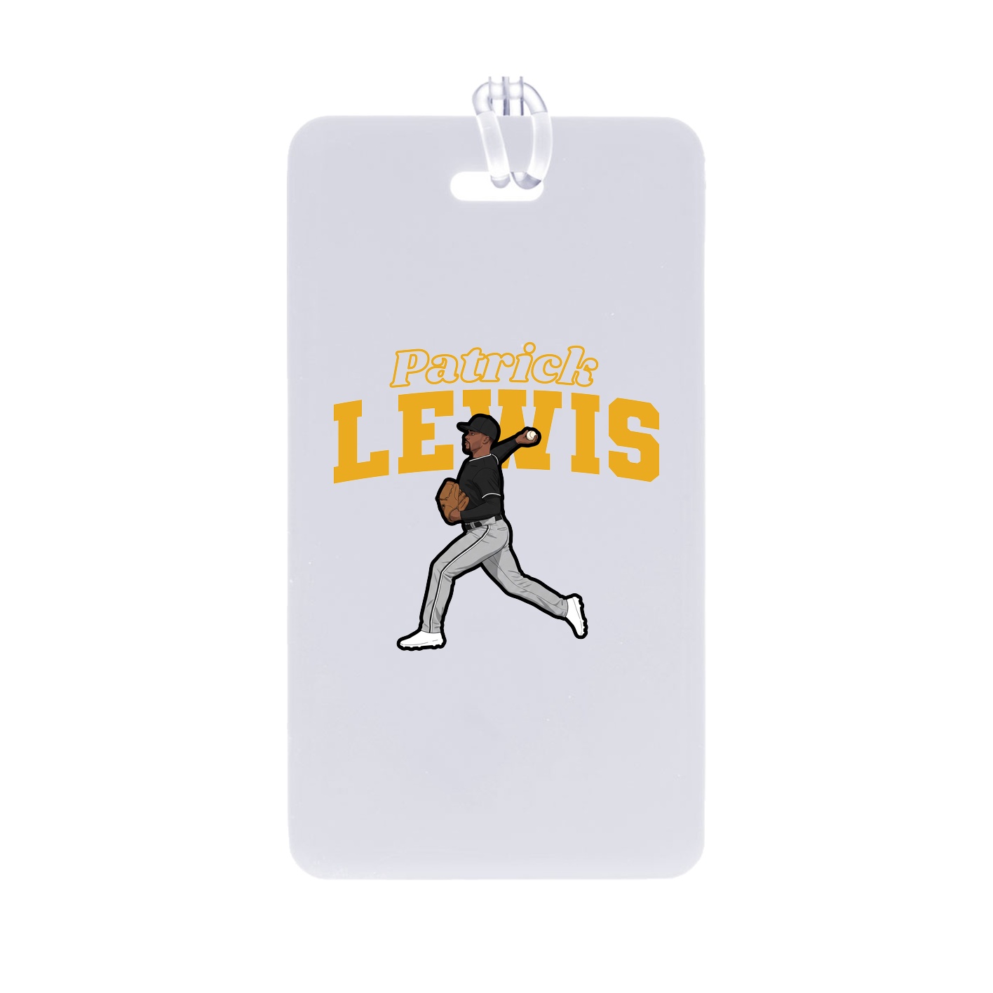 Bag Tag — Name Arch in Classic