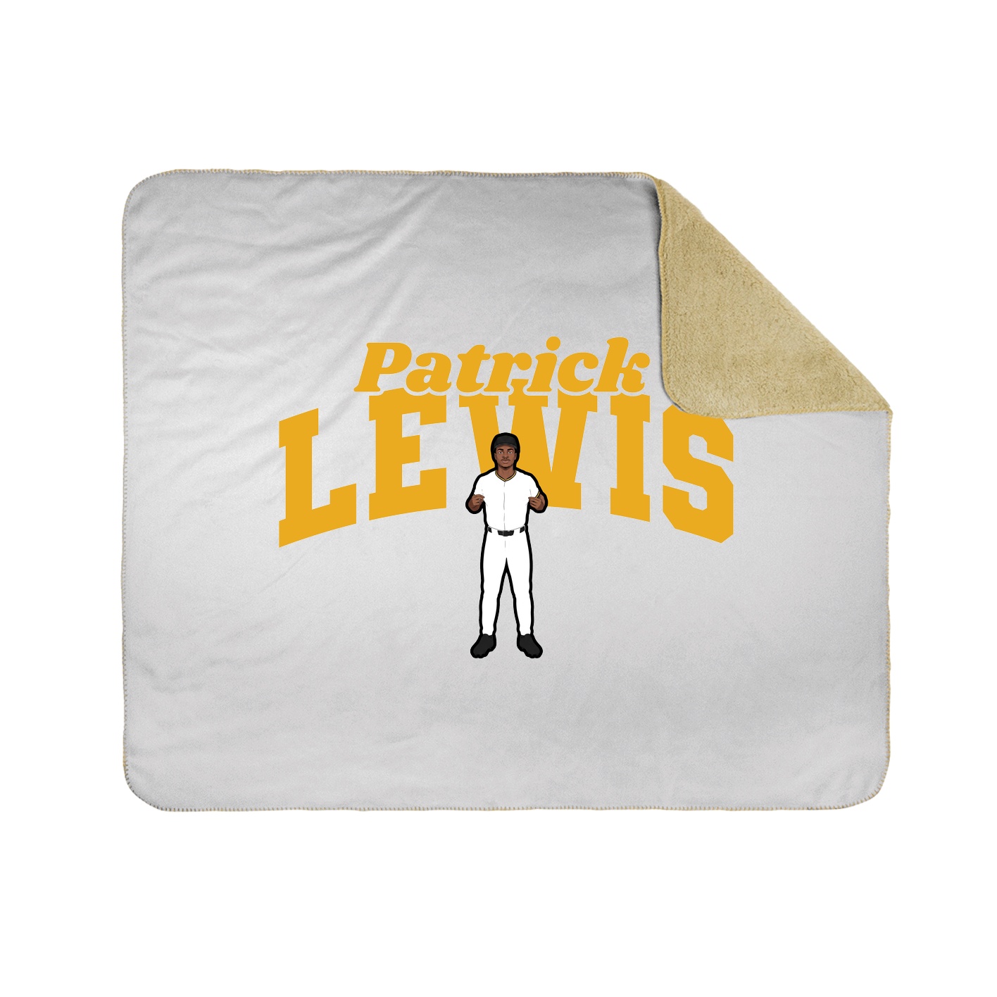 Throw Blanket — Signature Arch in White