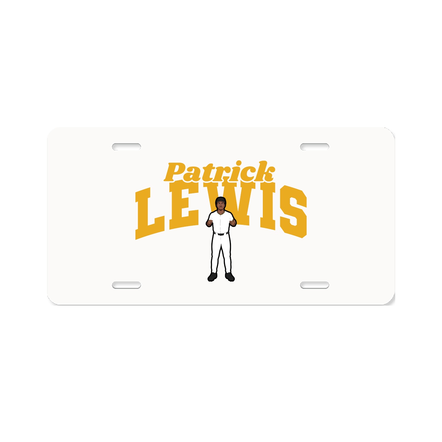 License Plate — Signature Arch in Classic