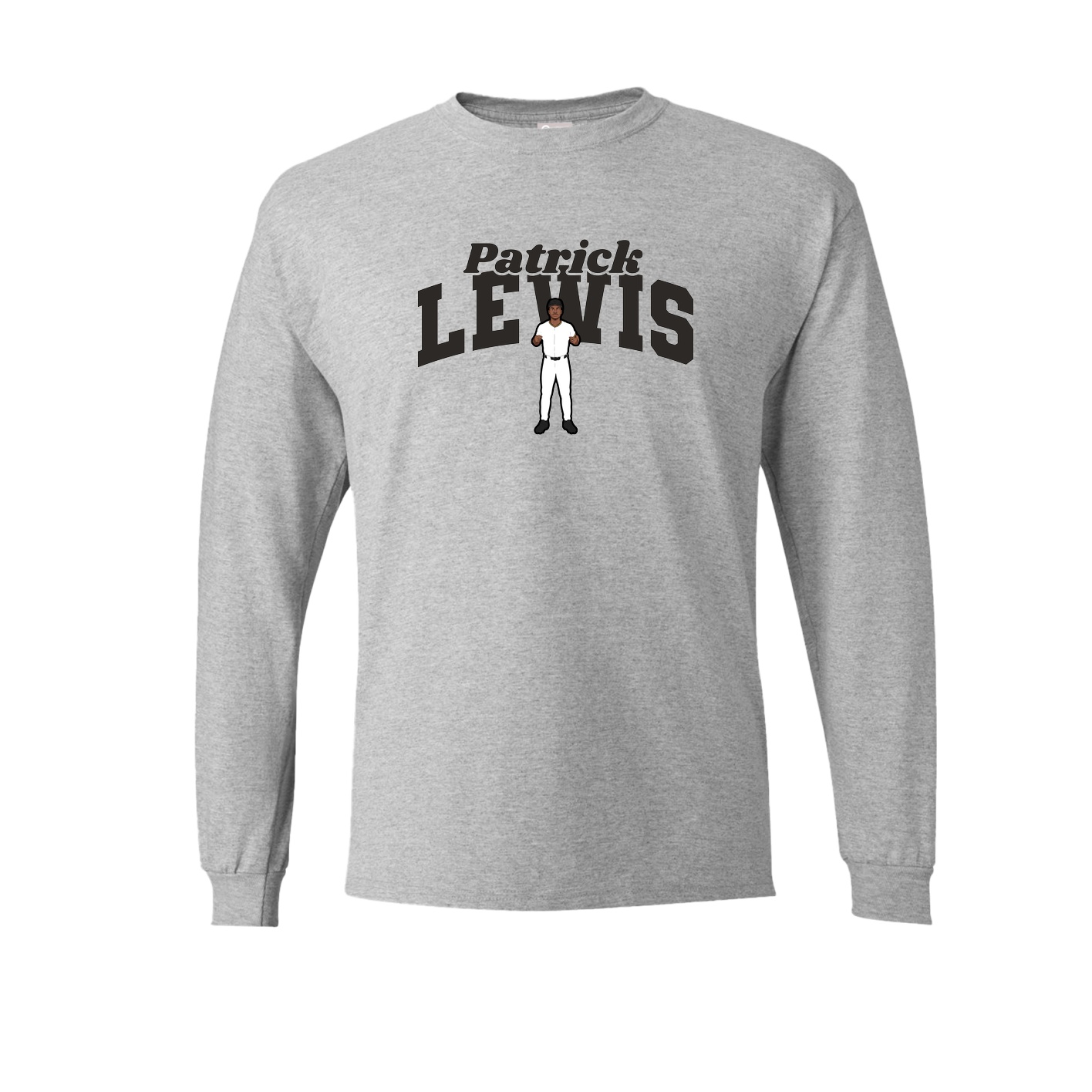 Long Sleeve Tee — Signature Arch in Grey
