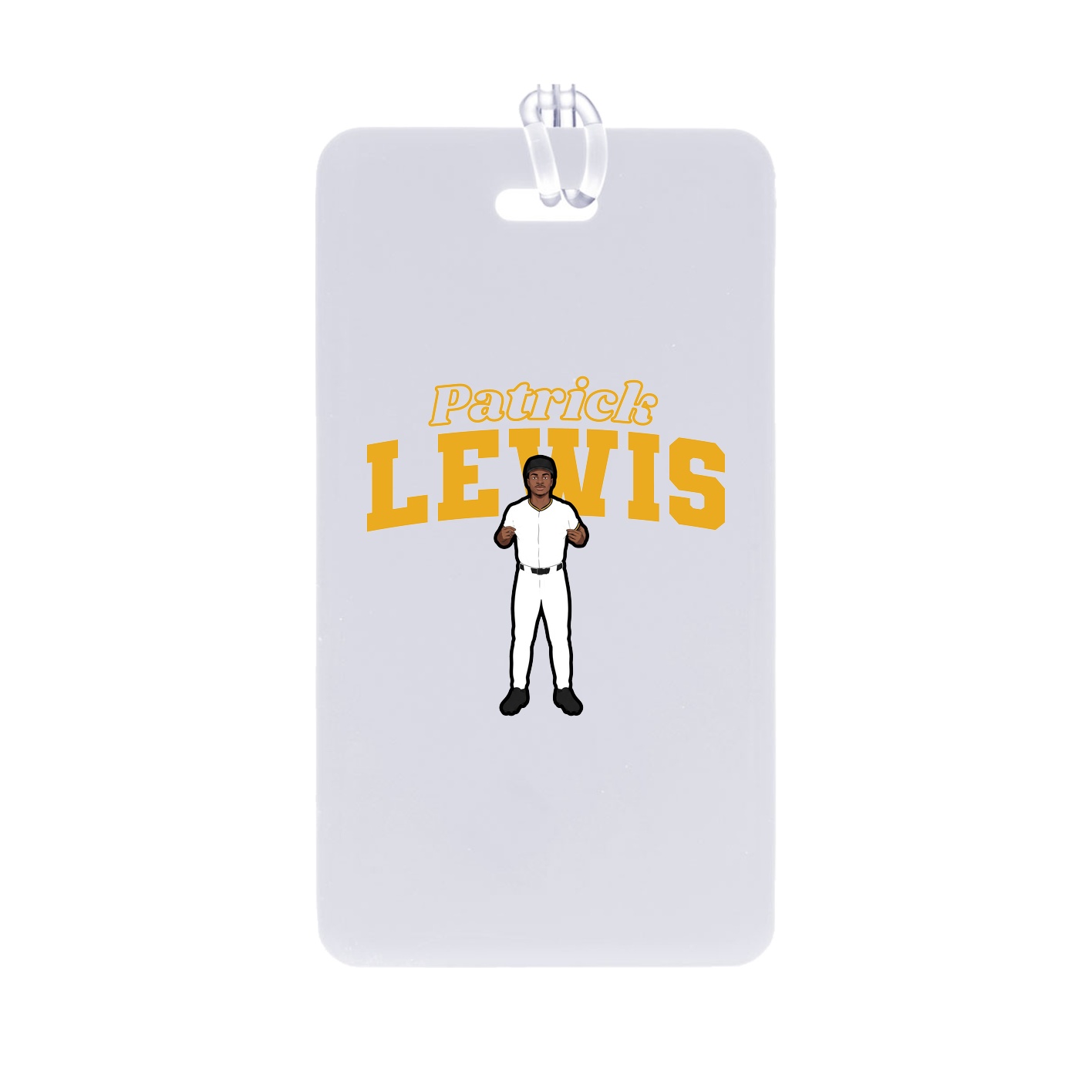 Bag Tag — Name Arch in Classic