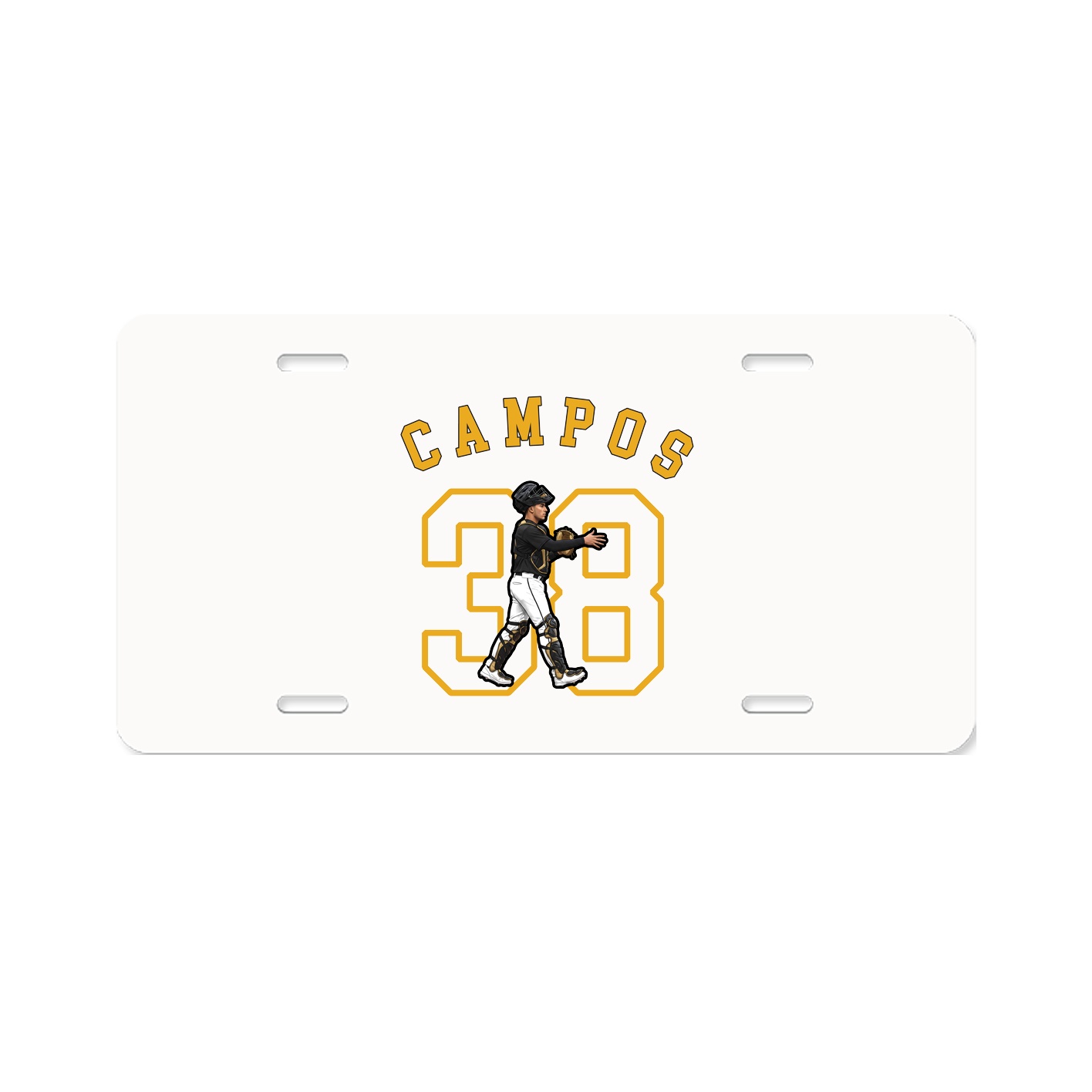 License Plate — Shirsey Arch in Classic
