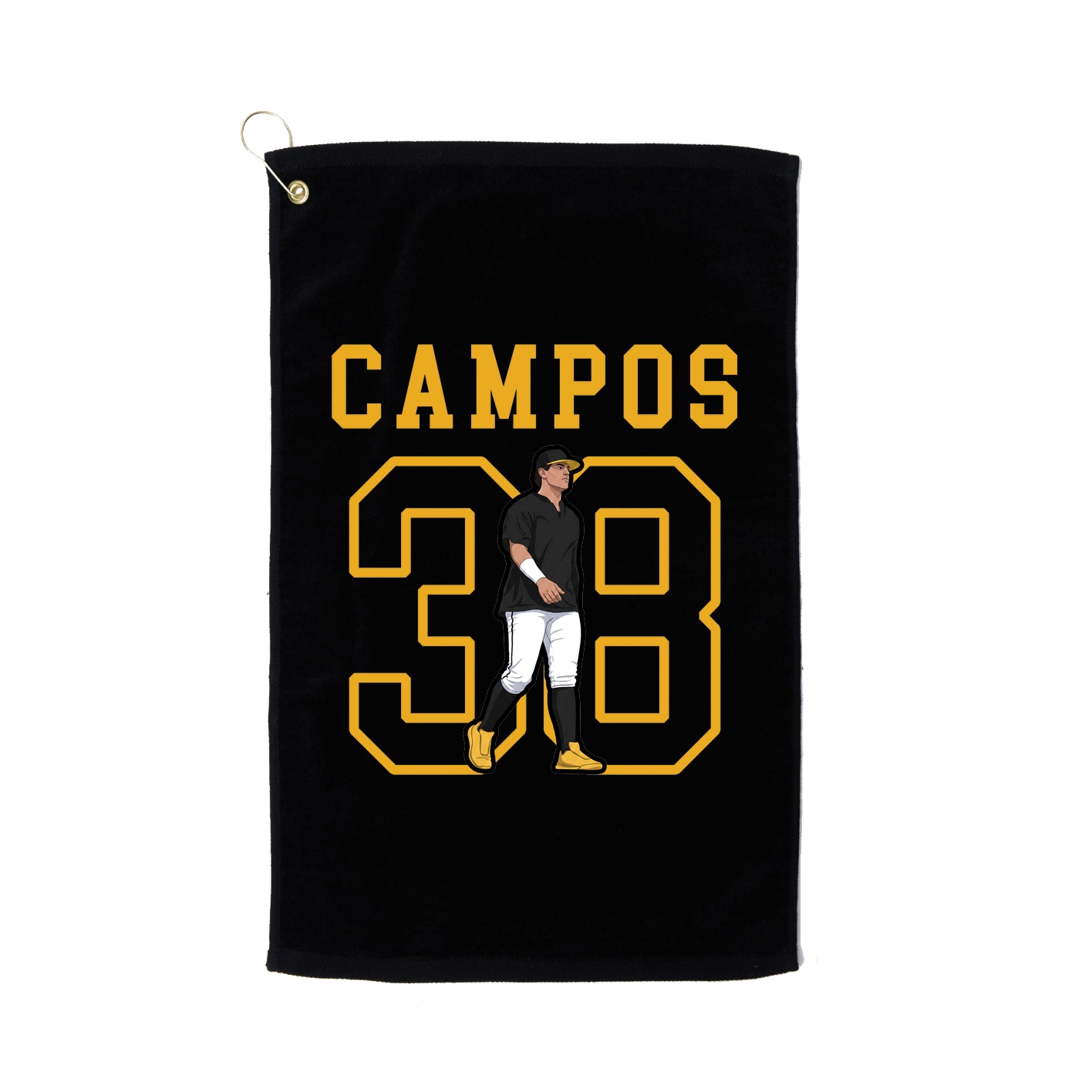 Golf Towel — Shirsey in Black