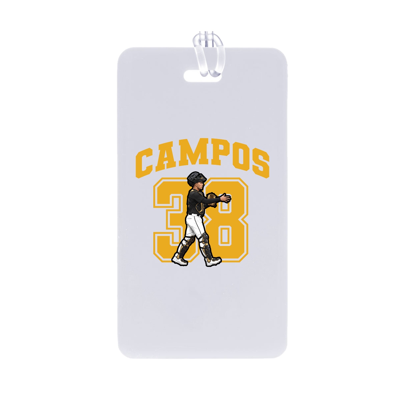 Bag Tag — Number in Classic