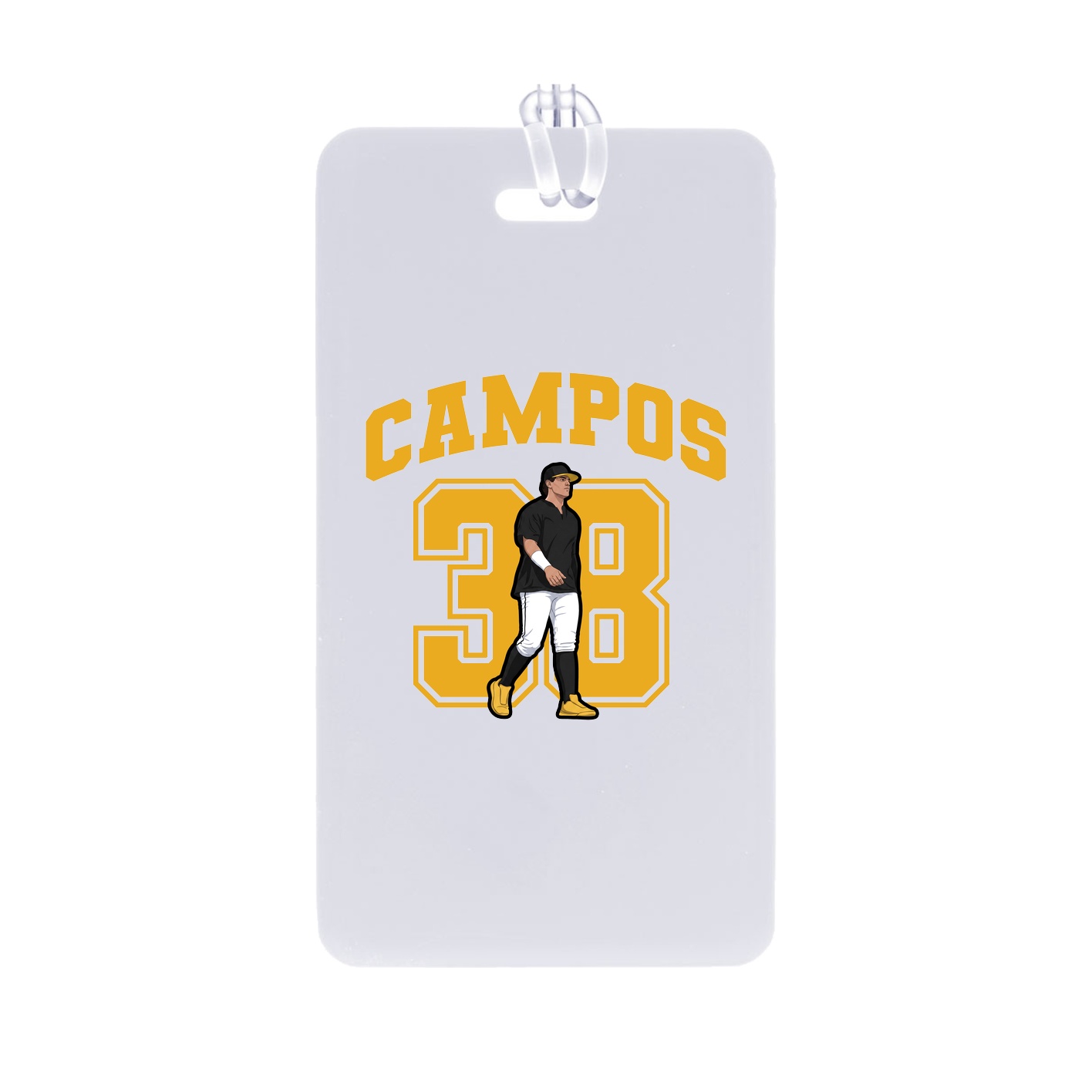 Bag Tag — Number in Classic