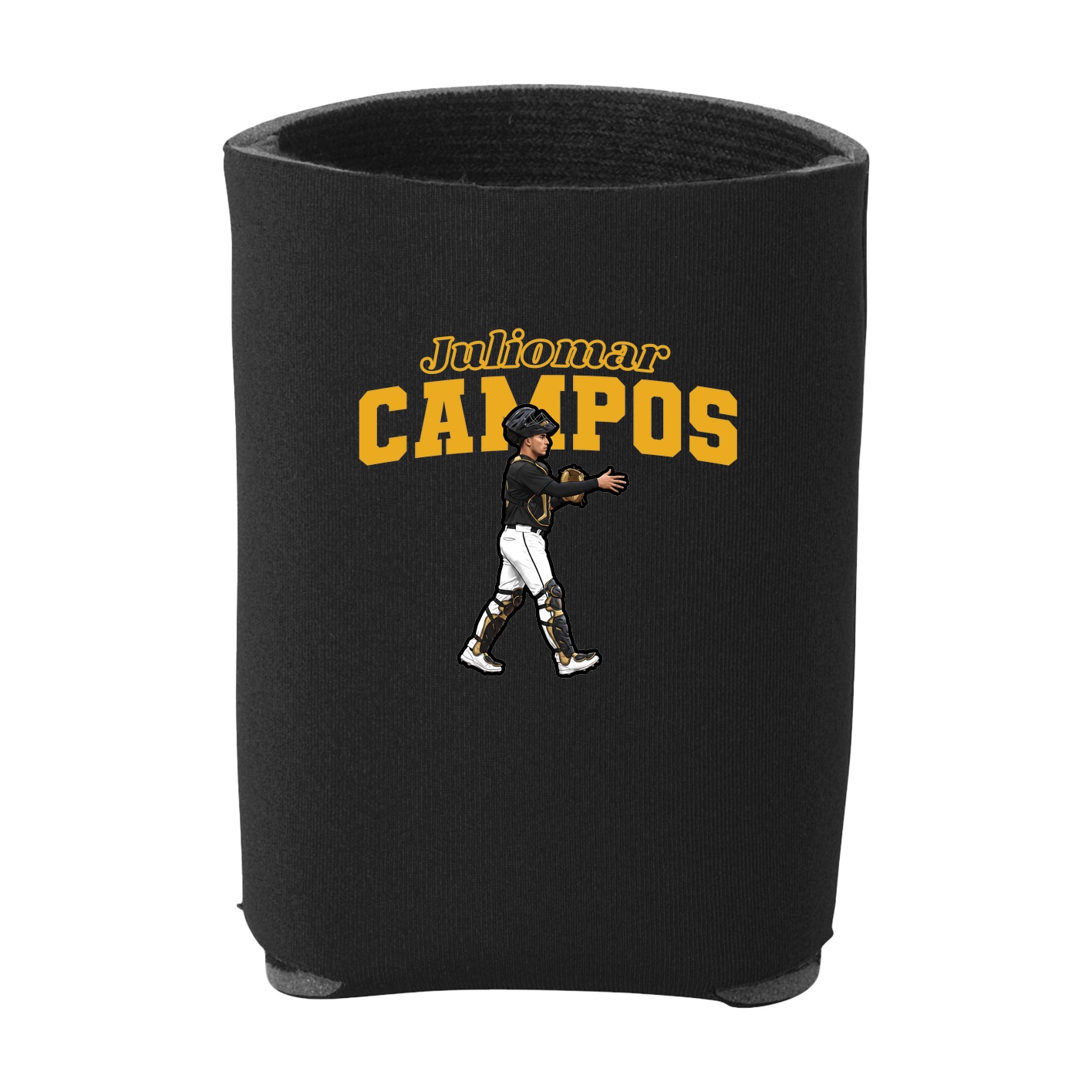 Can Holder — Name Arch in Black