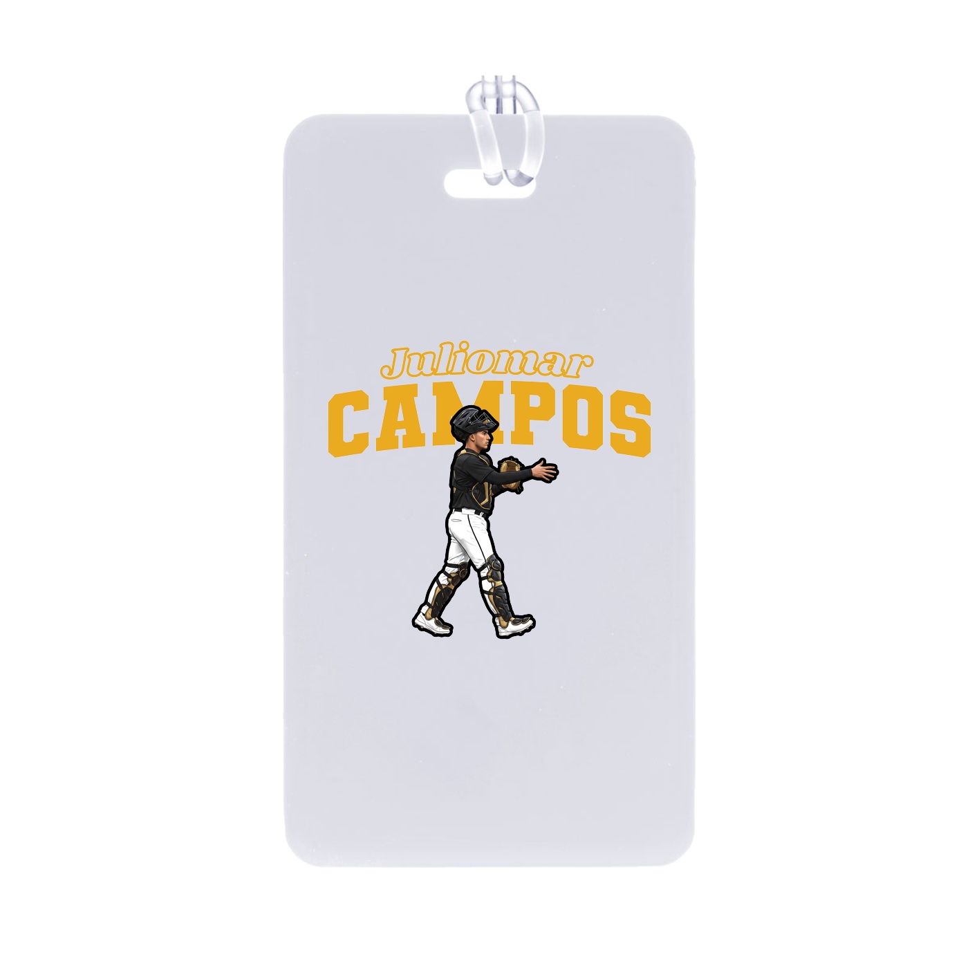 Bag Tag — Name Arch in Classic