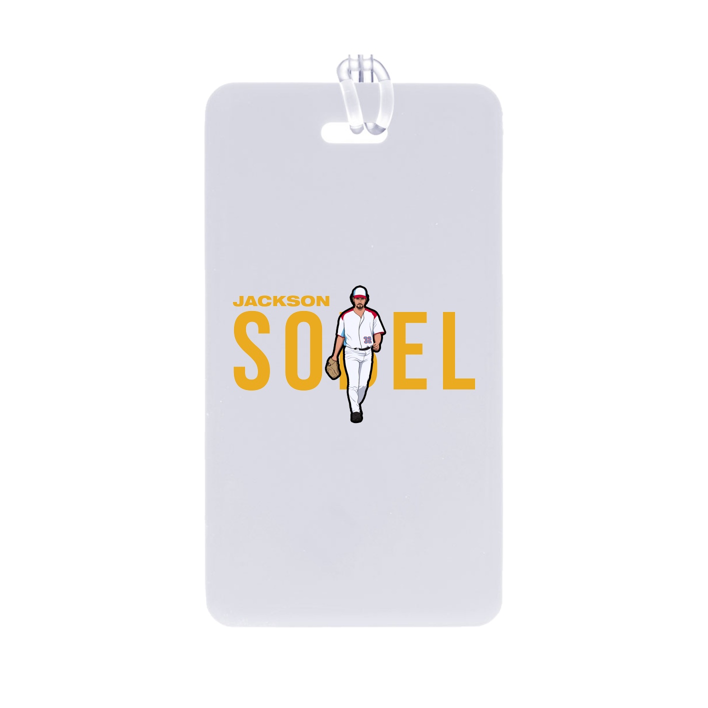 Bag Tag — Player Name in Classic