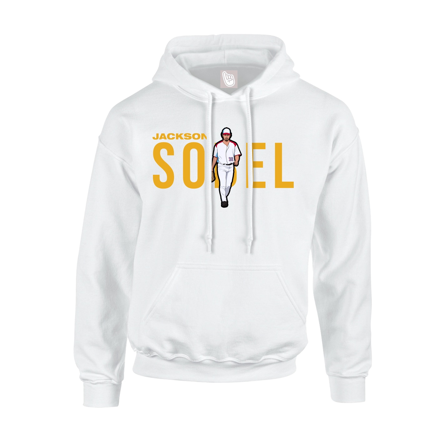 Hoodie — Player Name in White