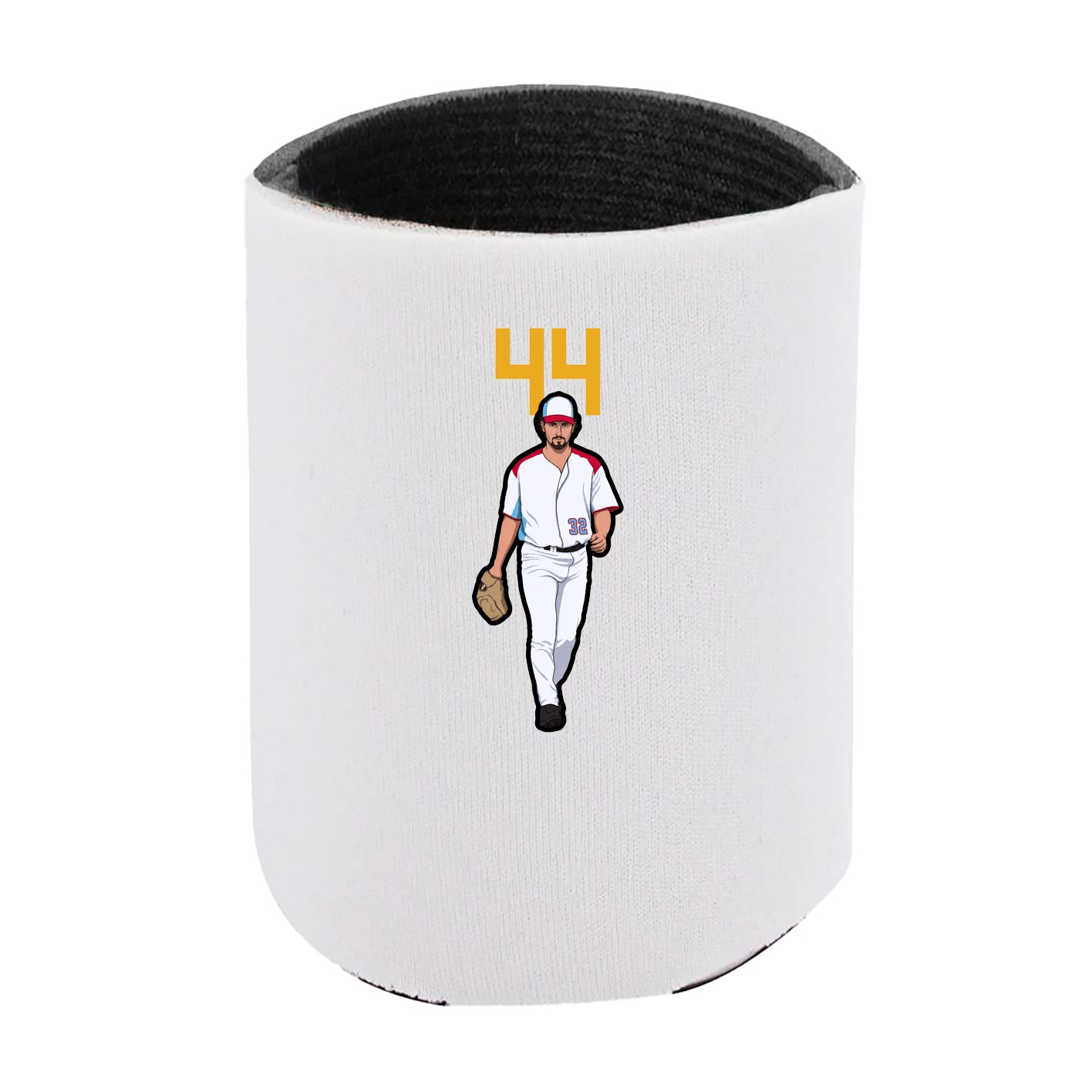 Can Holder — Number Top in White