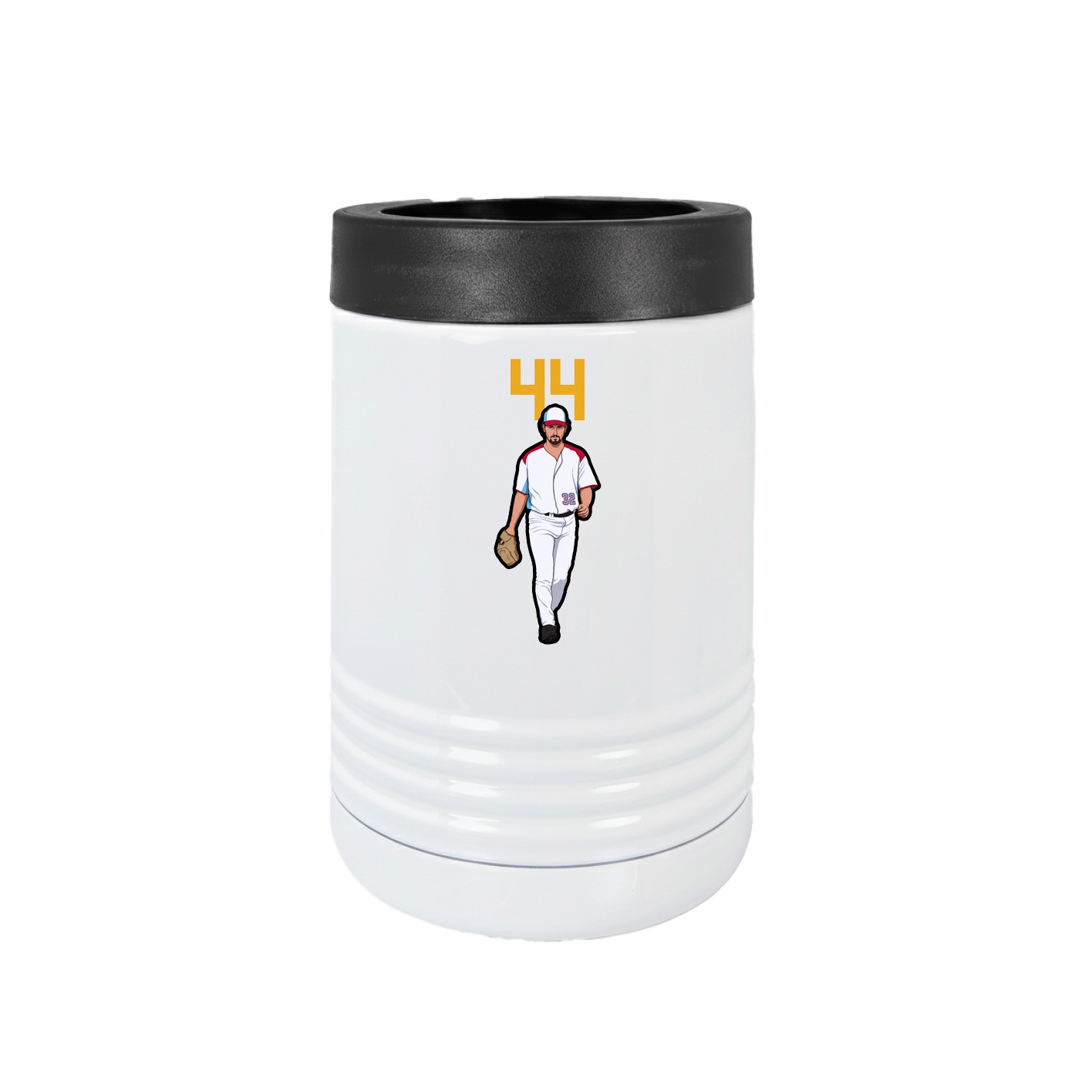 Beverage Holder — Number Top in White
