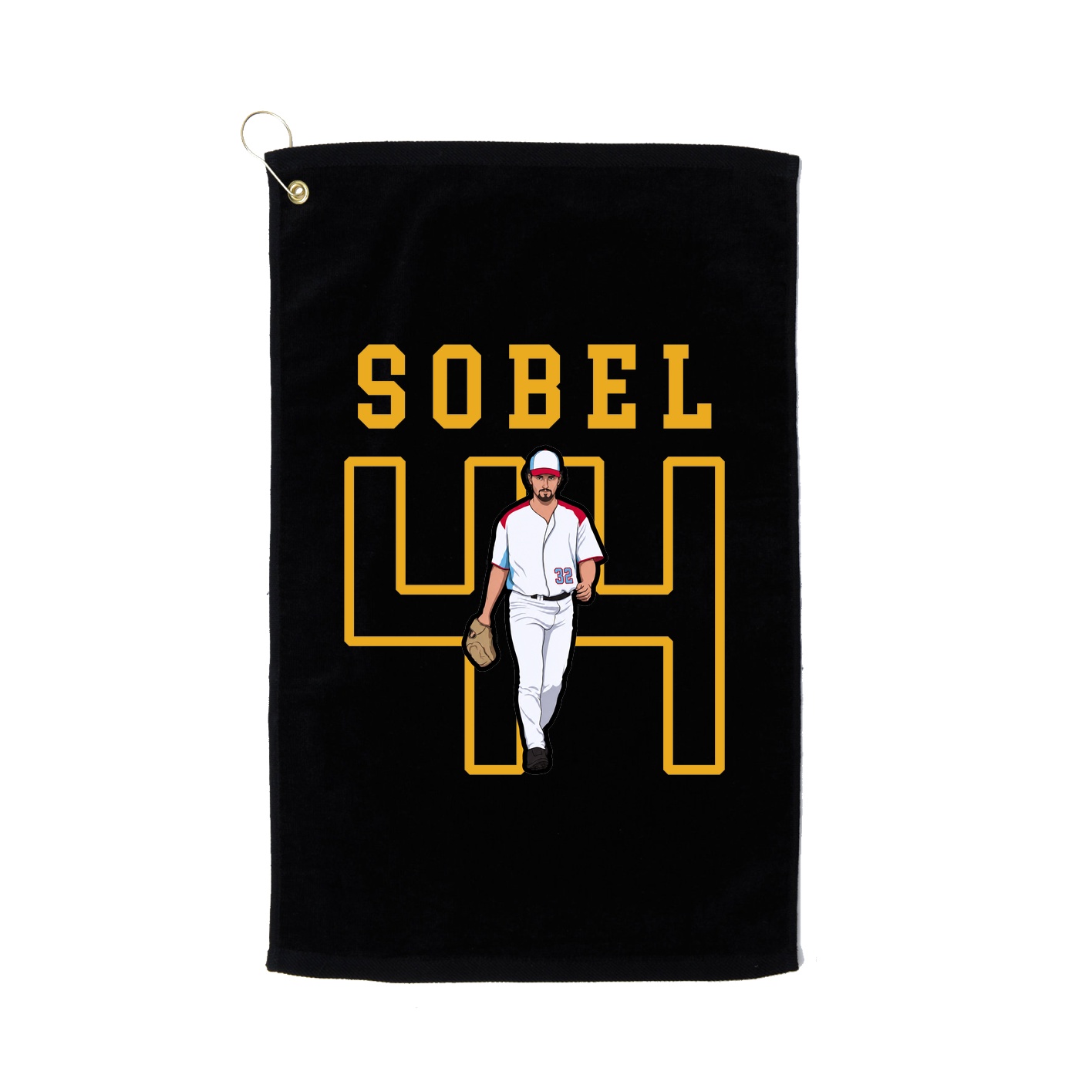 Golf Towel — Shirsey in Black