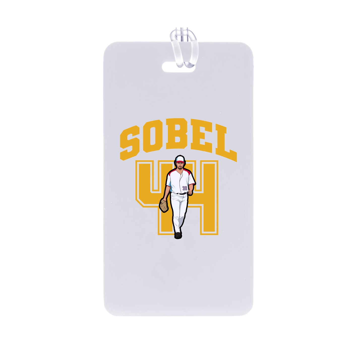 Bag Tag — Number in Classic