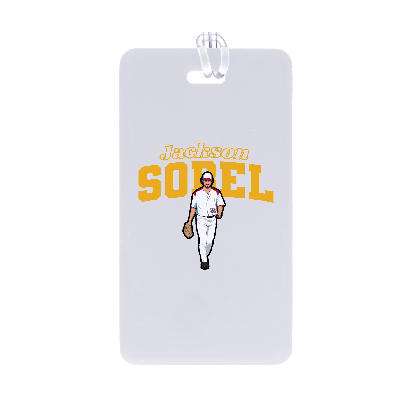 Bag Tag — Name Arch in Classic