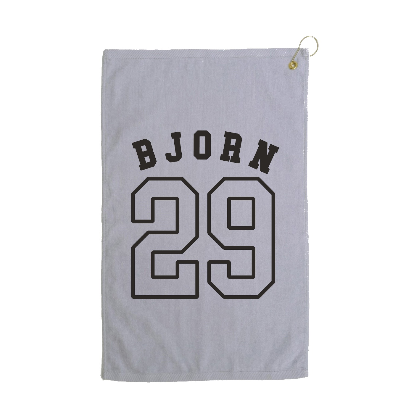 Golf Towel — Shirsey Arch in Grey