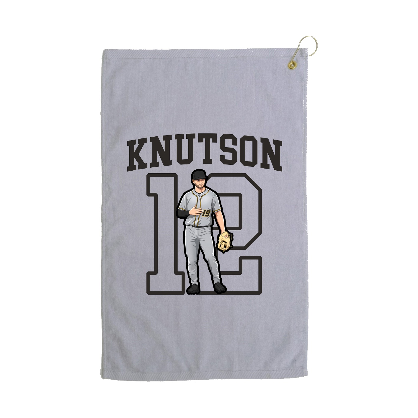 Golf Towel — Shirsey in Grey