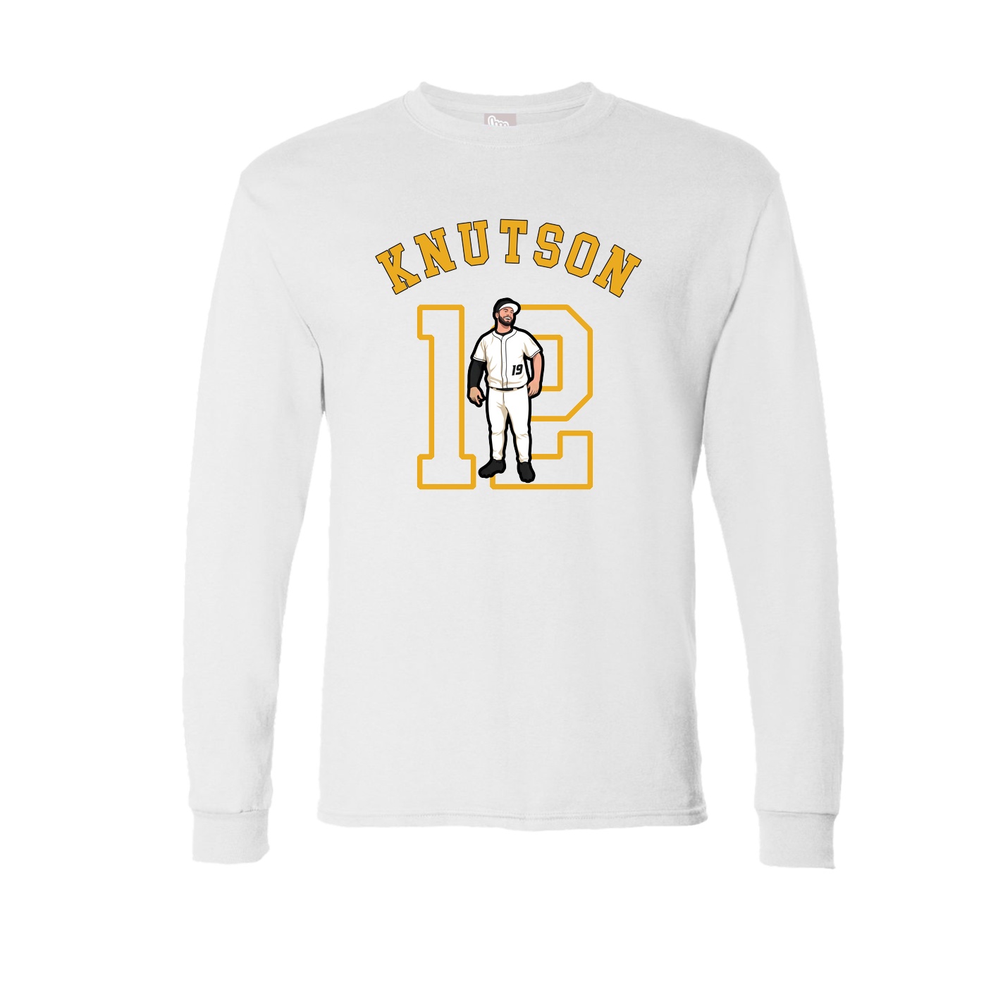 Long Sleeve Tee — Shirsey Arch in White