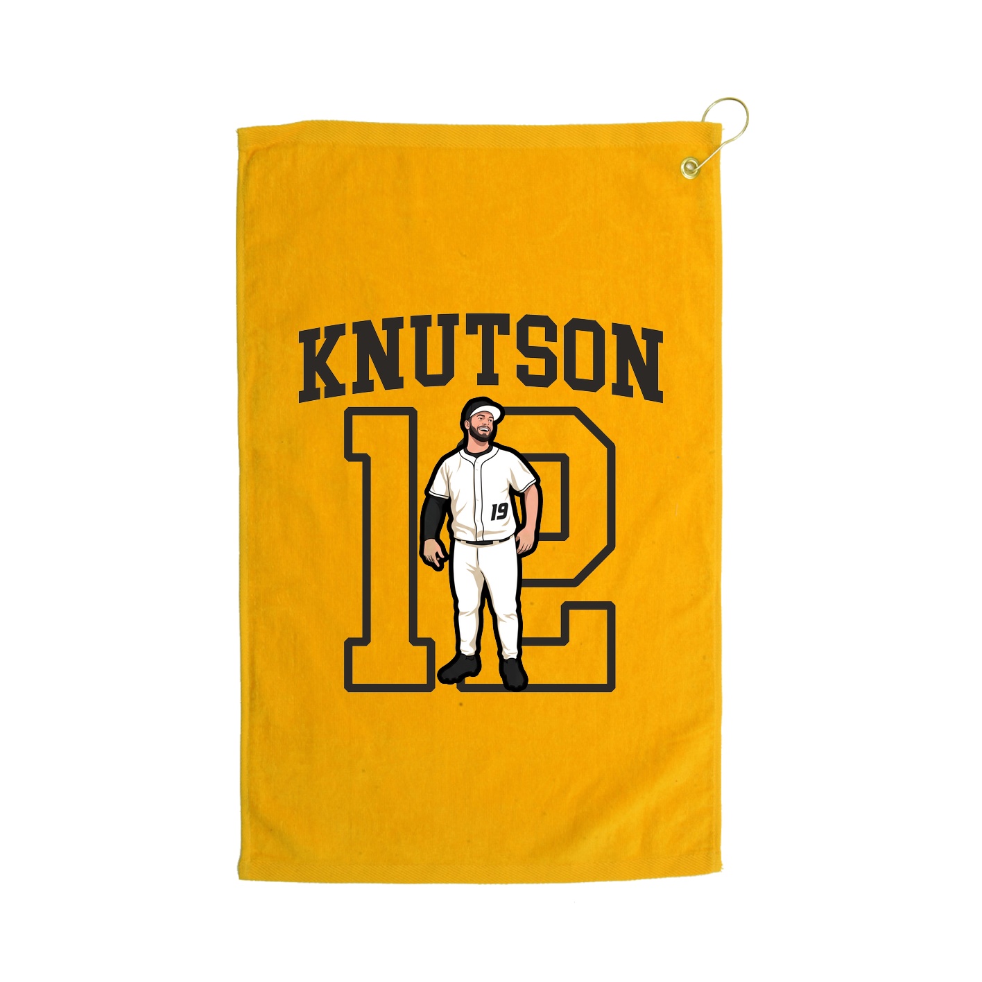 Golf Towel — Shirsey in Gold
