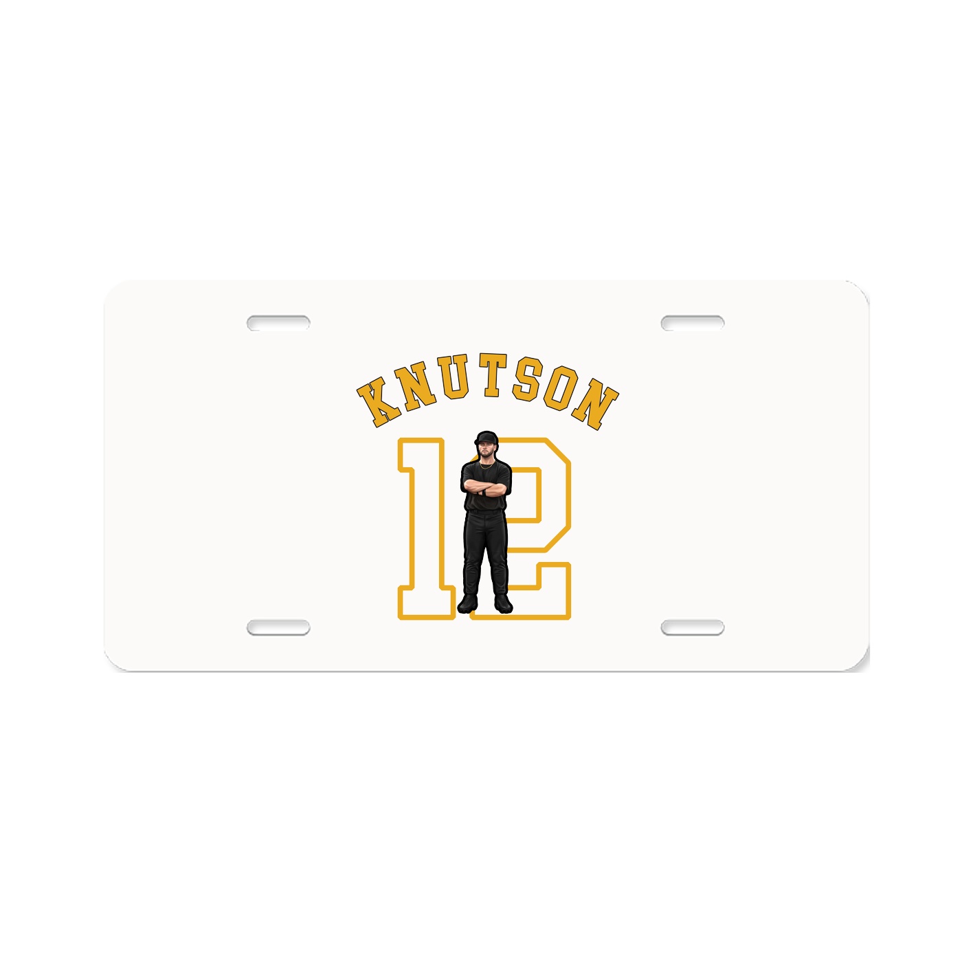 License Plate — Shirsey Arch in Classic