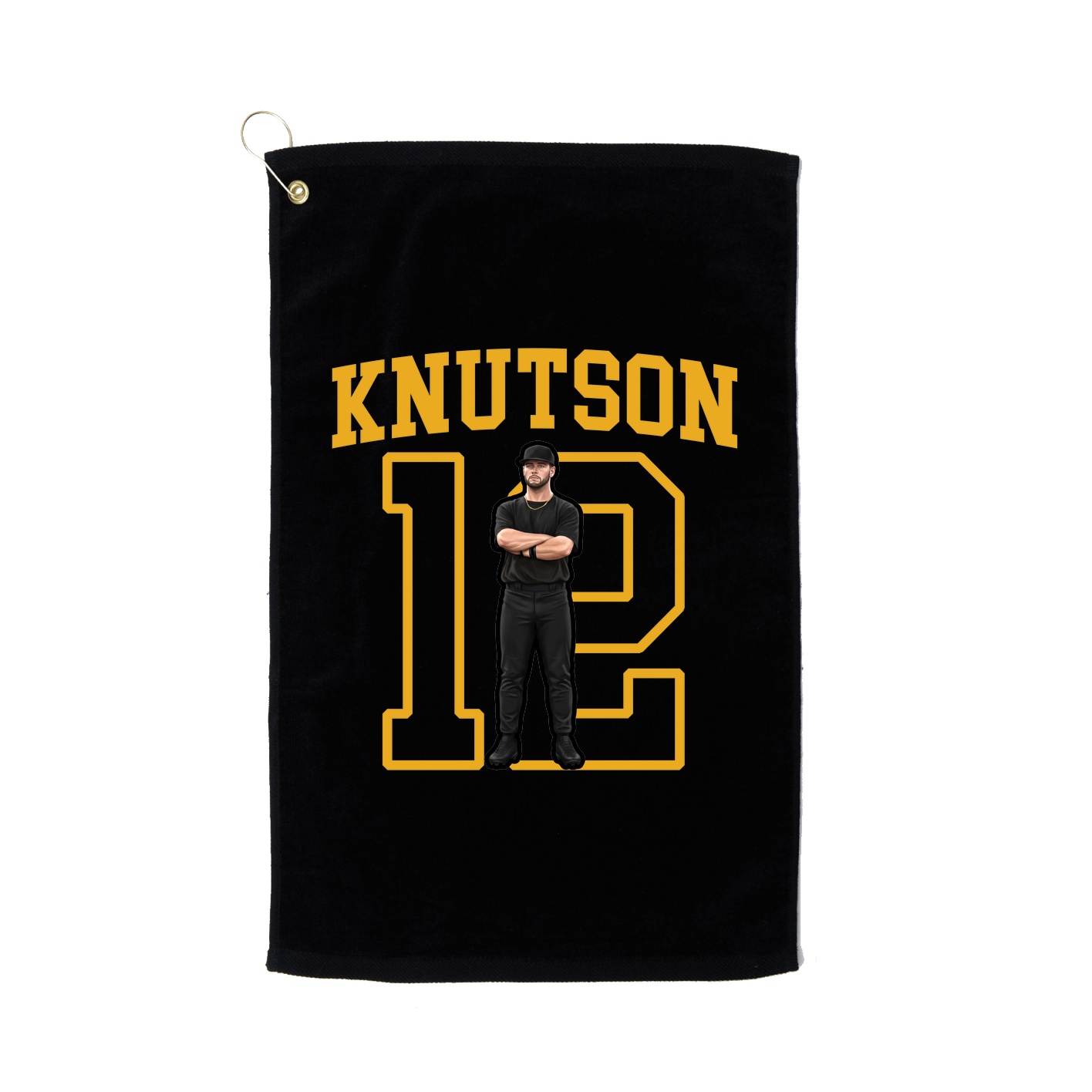 Golf Towel — Shirsey in Black