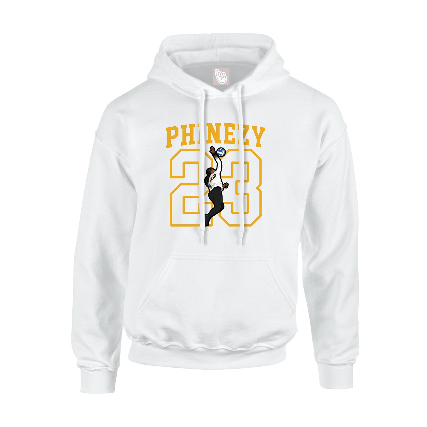 Hoodie — Shirsey in White