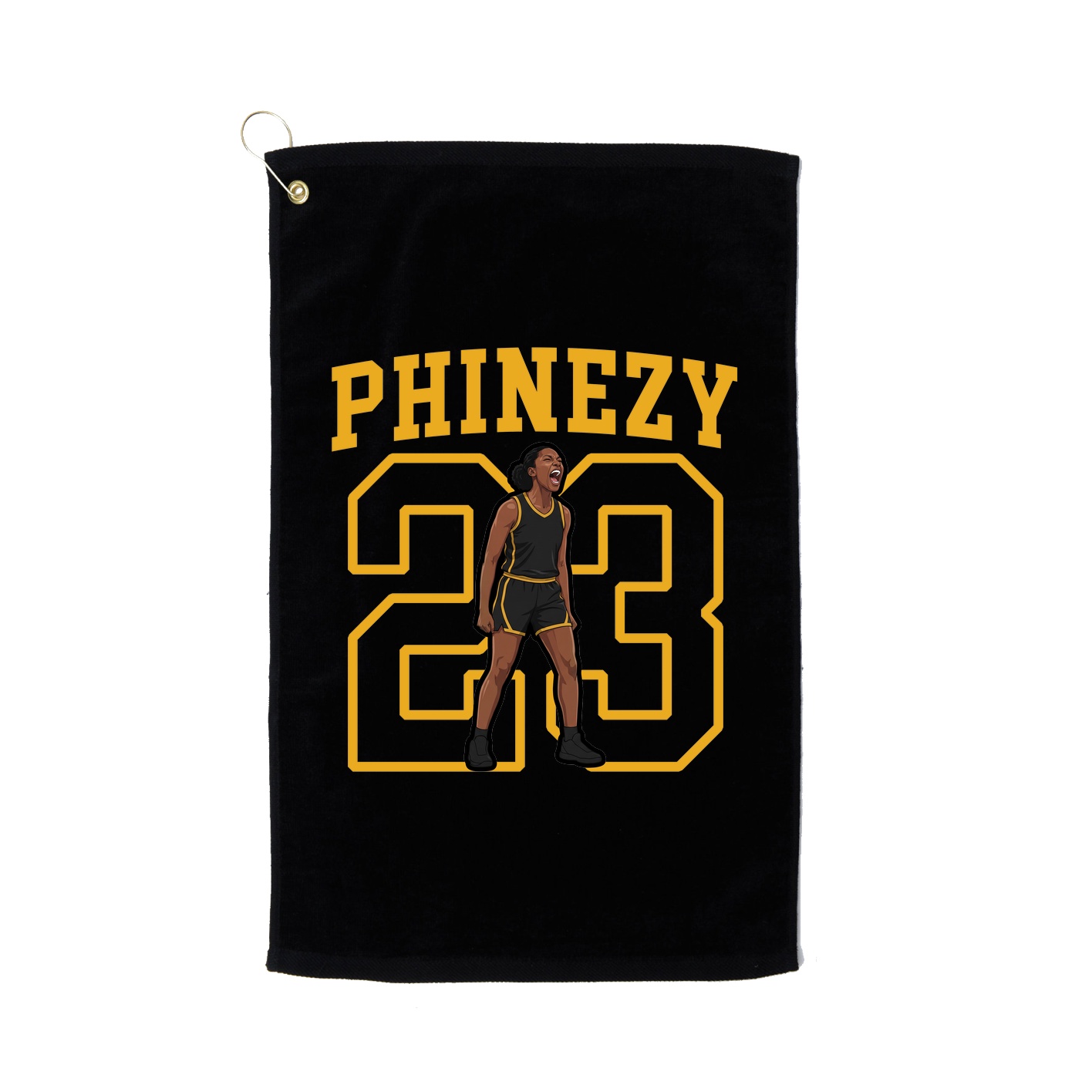 Golf Towel — Shirsey in Black