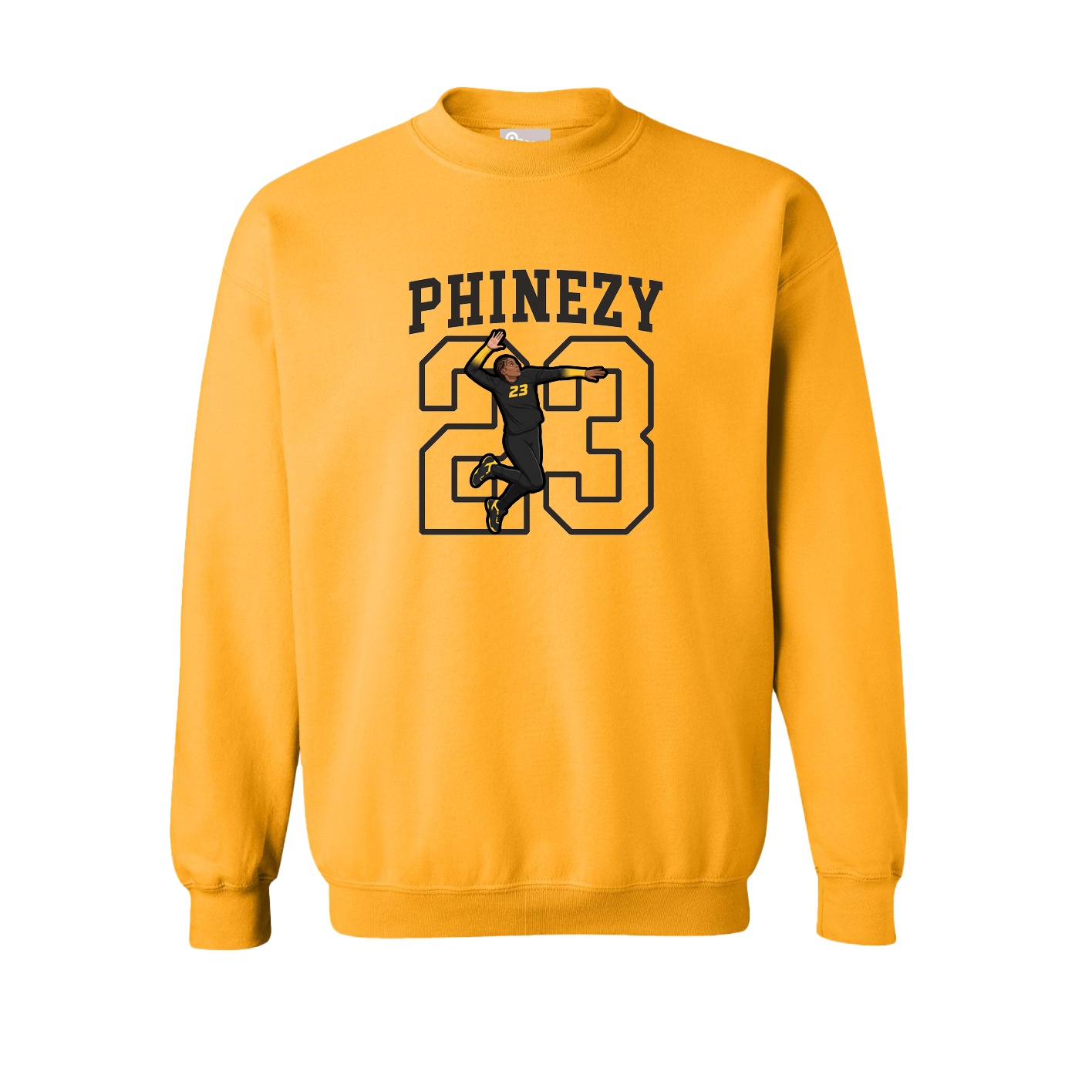 Fleece Crew — Shirsey in Gold