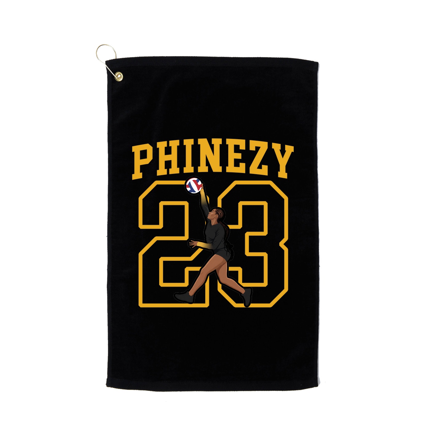 Golf Towel — Shirsey in Black