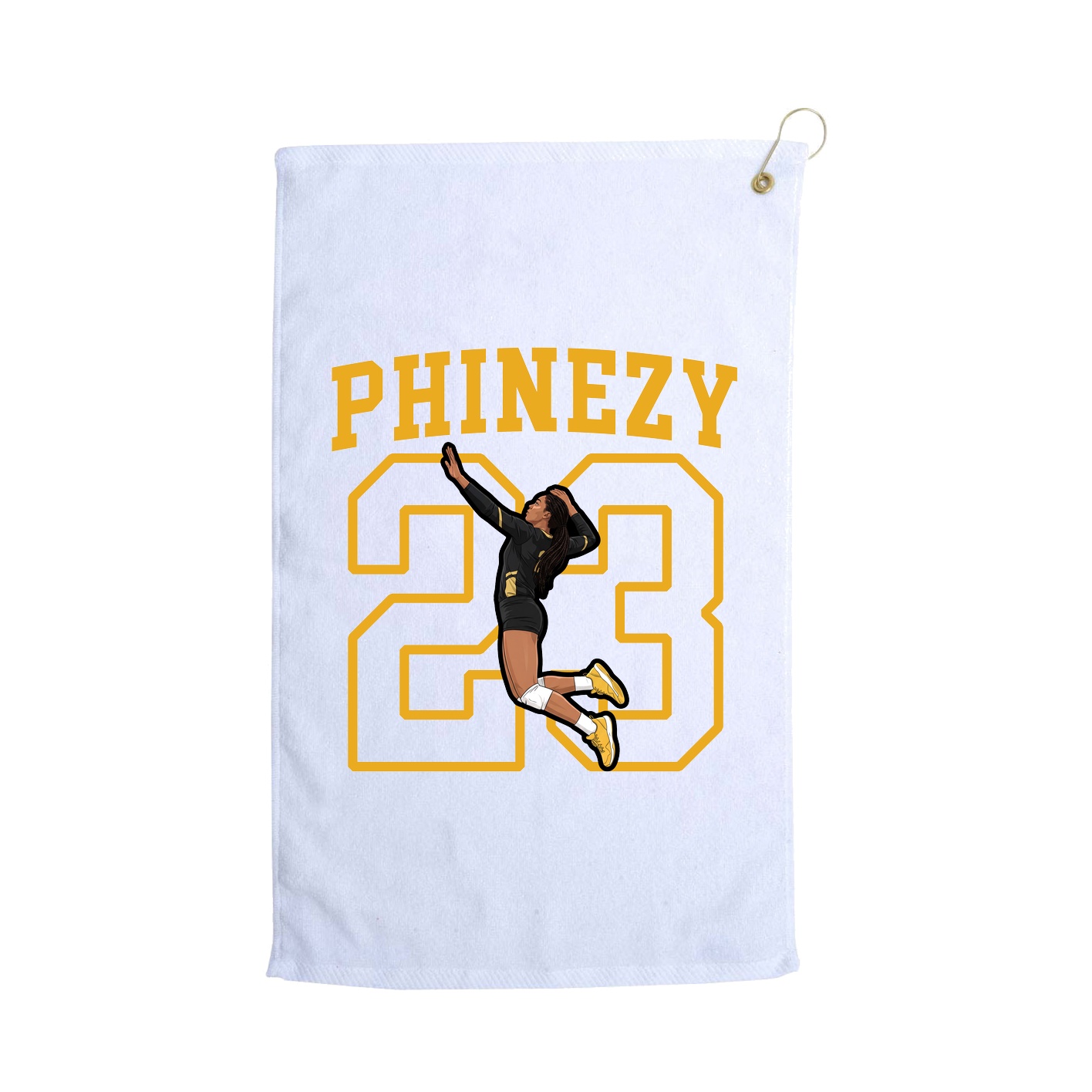 Golf Towel — Shirsey in White