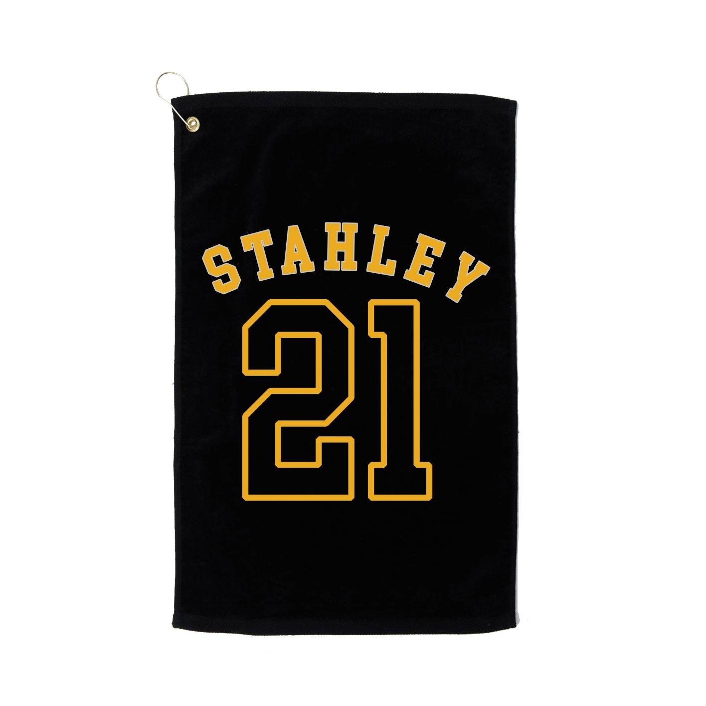 Golf Towel — Shirsey Arch in Black