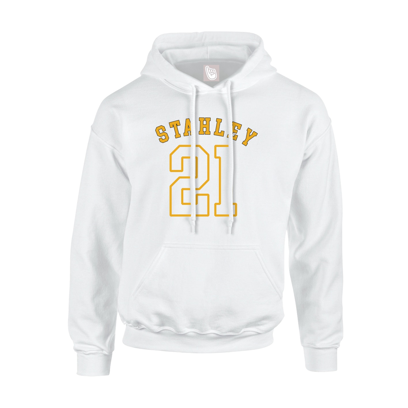 Hoodie — Shirsey Arch in White