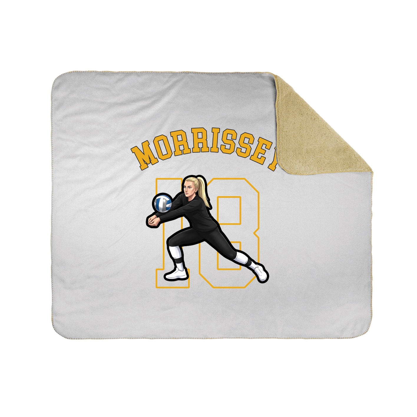 Throw Blanket — Shirsey Arch in White